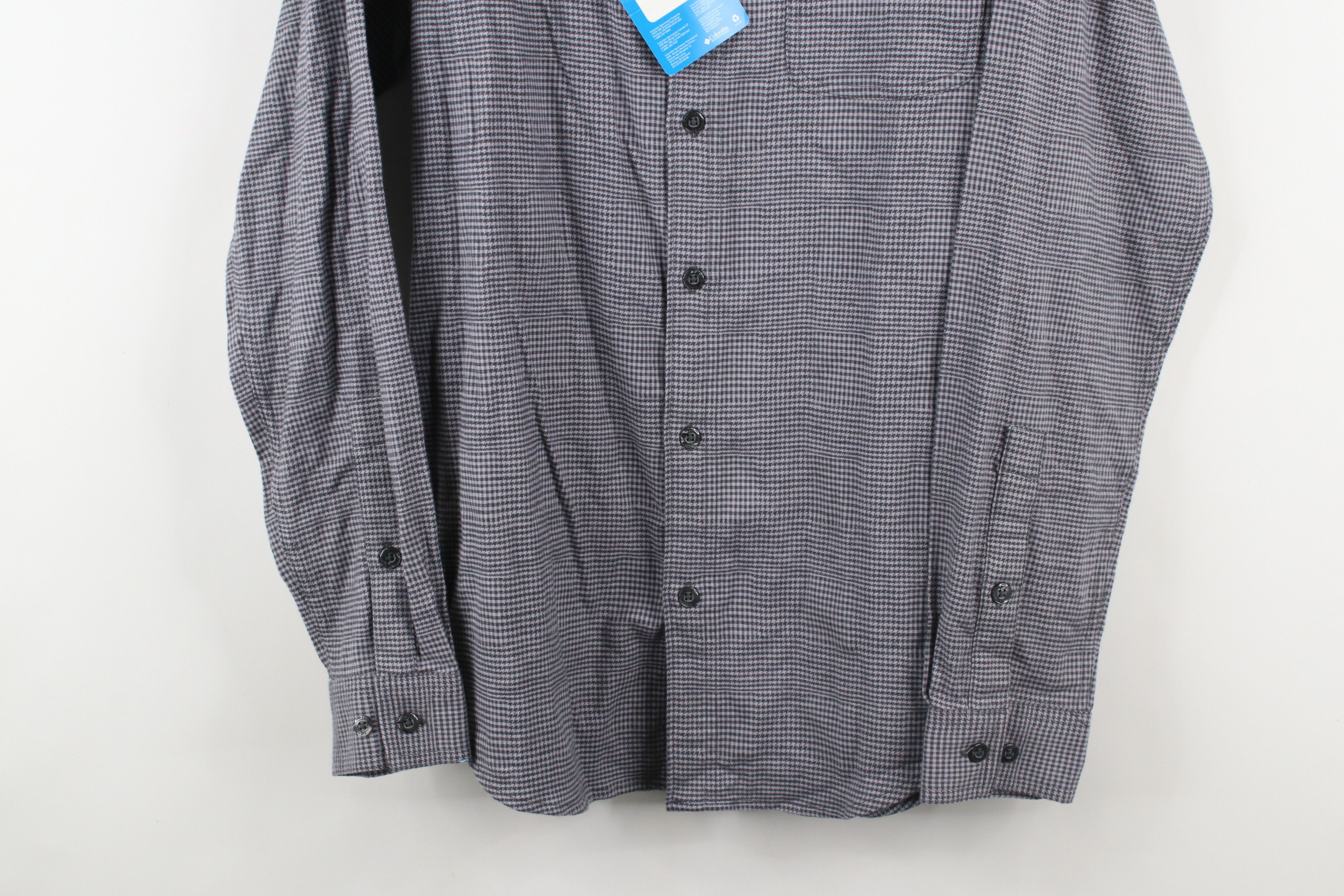 Columbia × Vintage Deadstock Vintage Y2K Columbia Houndstooth Flannel Shirt Size US S / EU 44-46 / 1 - 3 Thumbnail