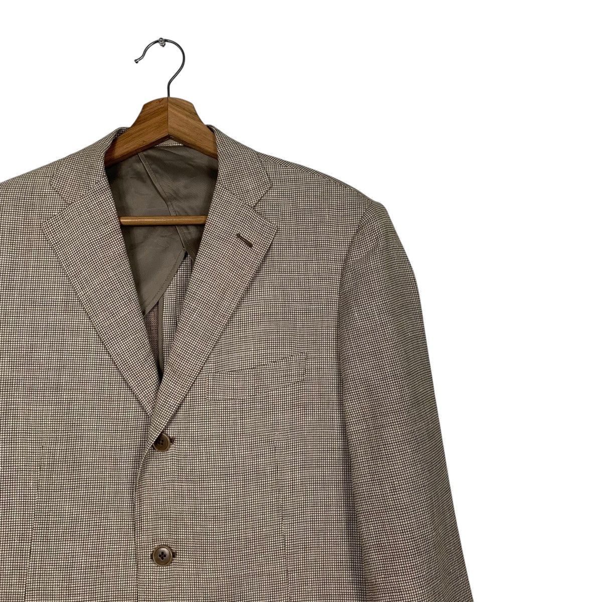 Loro Piana Loro Piana Houndstooth Casual Jacket Size US M / EU 48-50 / 2 - 5 Thumbnail