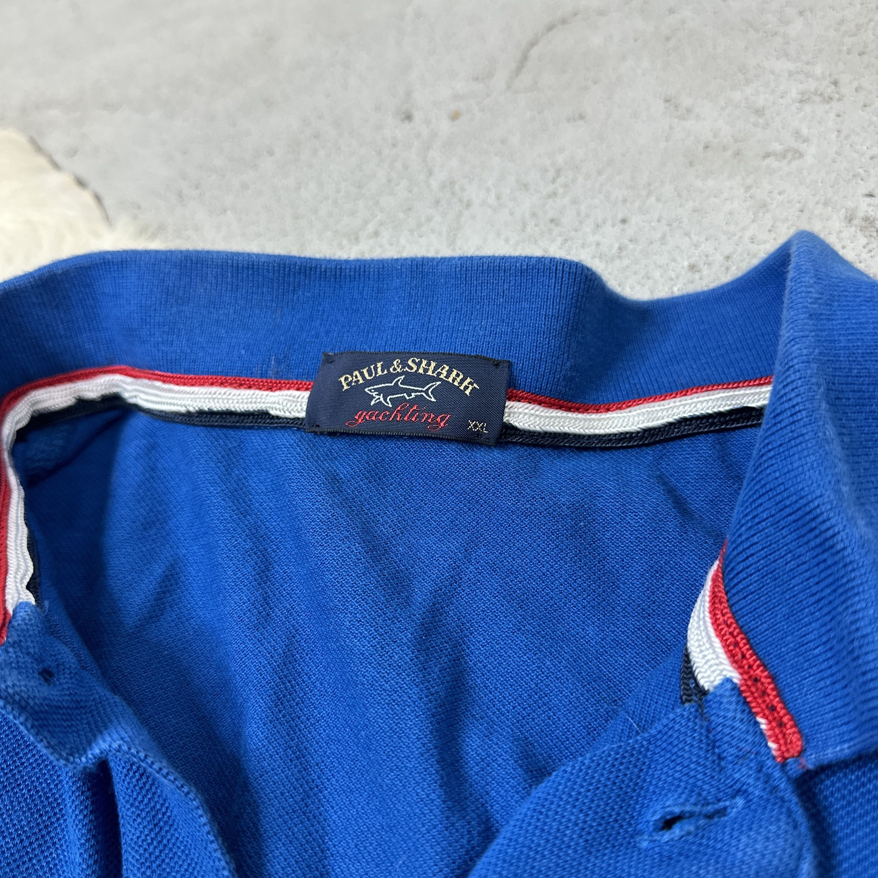 Paul & Shark × Vintage Paul&Shark Polo t-shirt Size US XXL / EU 58 / 5 - 5 Thumbnail