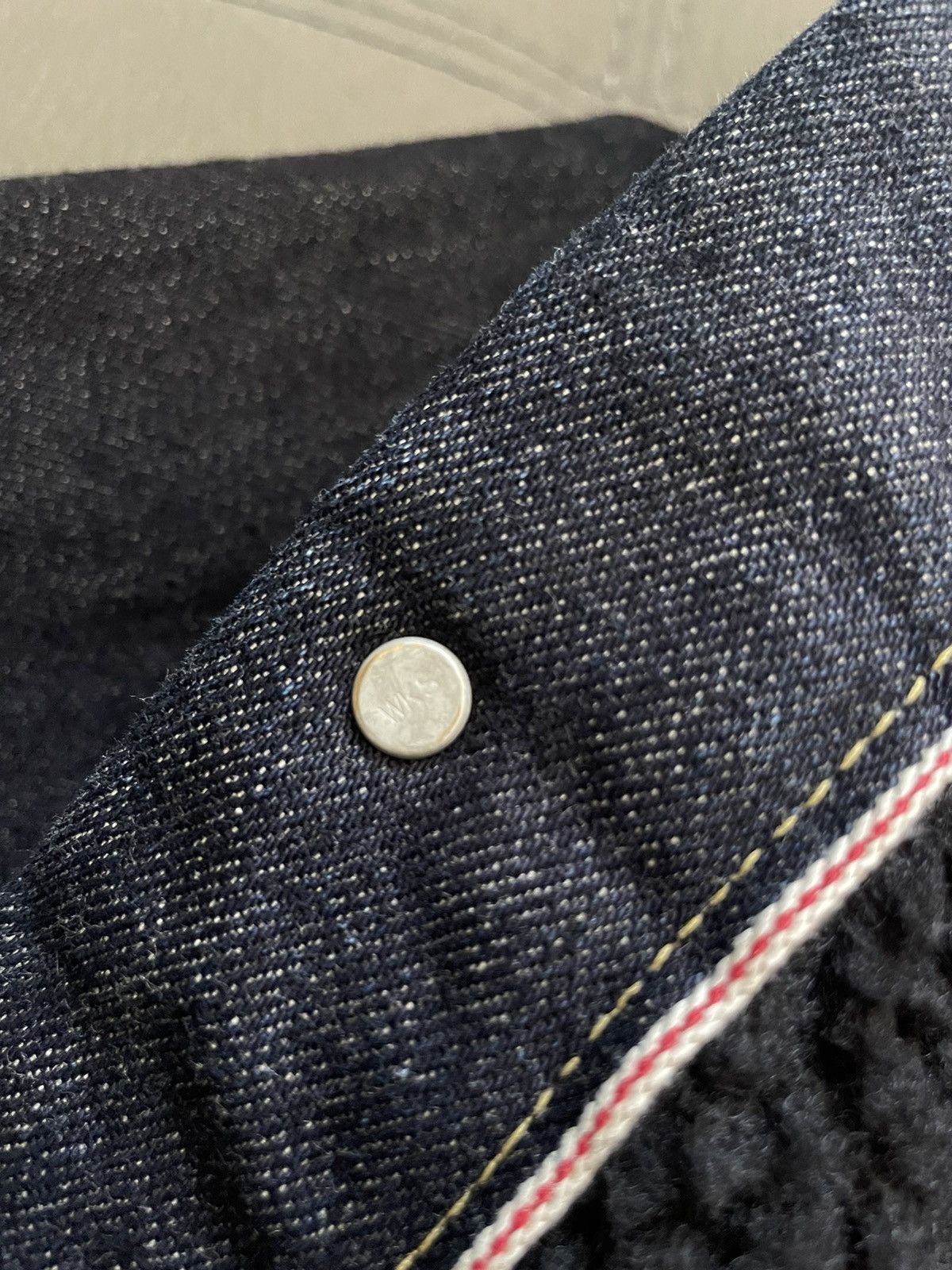 Iron Heart Iron Heart 14oz Selvedge Denim Jacket Fleece Lined IHJ-115 Size US S / EU 44-46 / 1 - 6 Thumbnail