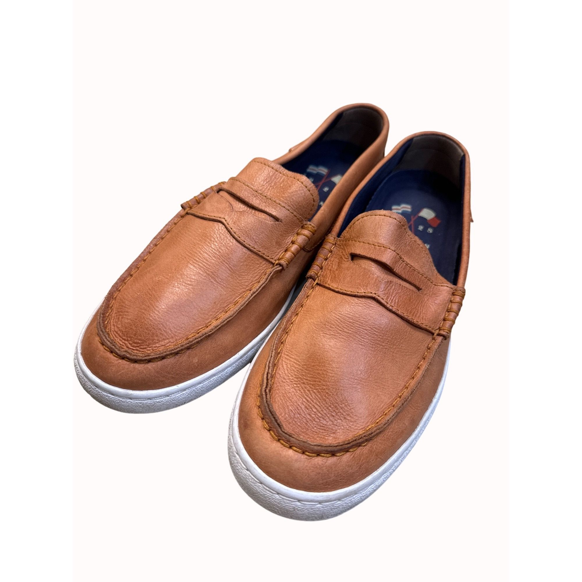 Cole Haan Cole Haan men’s brown leather slip on loafer size 8M SKU 542 Size US 8 / EU 41 - 8 Thumbnail
