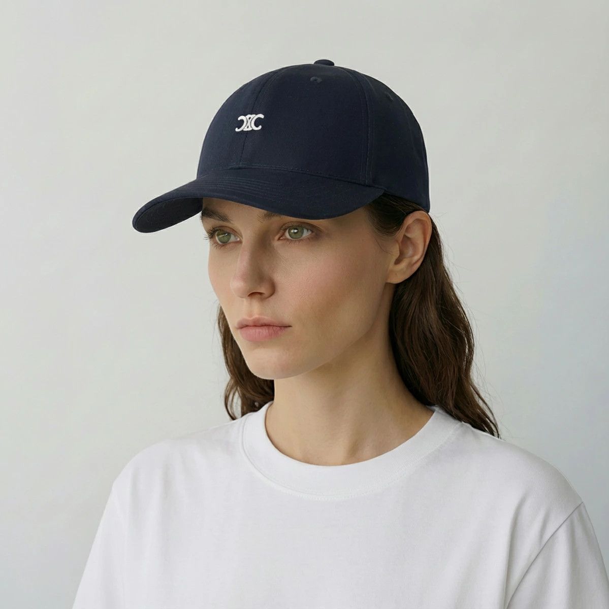 Celine o1w1db10526 AA0B32 Size :OS/ Logo Hat / Cap in Midnight Blue Size ONE SIZE - 2 Thumbnail