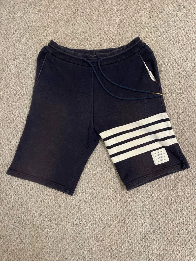 Thom Browne Thom Browne Blue and green shorts Size US 39 - 1 Thumbnail