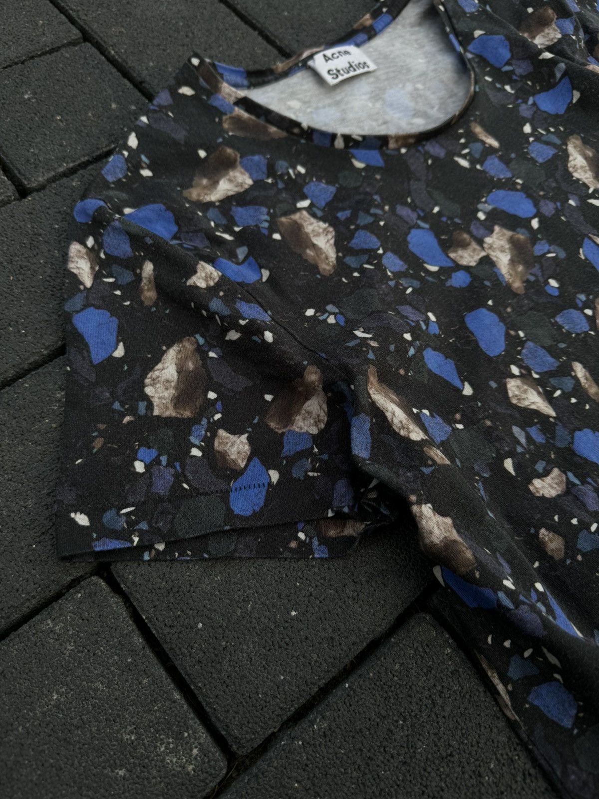 Acne Studios × Designer Acne Studios Standard Print AW14 Cotton T-Shirt Size M / US 6-8 / IT 42-44 - 5 Thumbnail