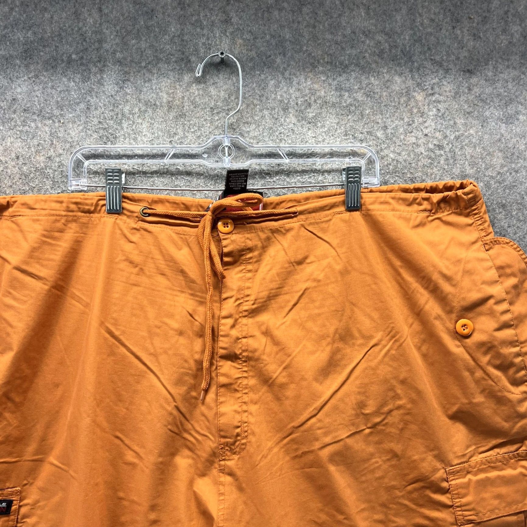 Southpole VINTAGE Southpole Cargo Shorts Mens 2XL Orange 12 Inseam Hip Hop Casual Shorts Reg Men Size US 39 - 3 Thumbnail