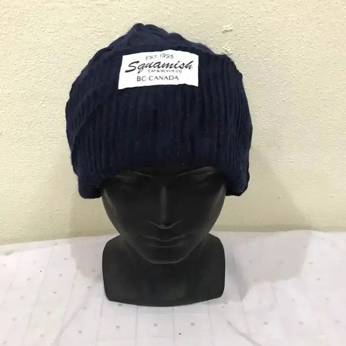 Japanese Brand × Vintage Squamish Plain Beanie Hat Size ONE SIZE - 2 Thumbnail