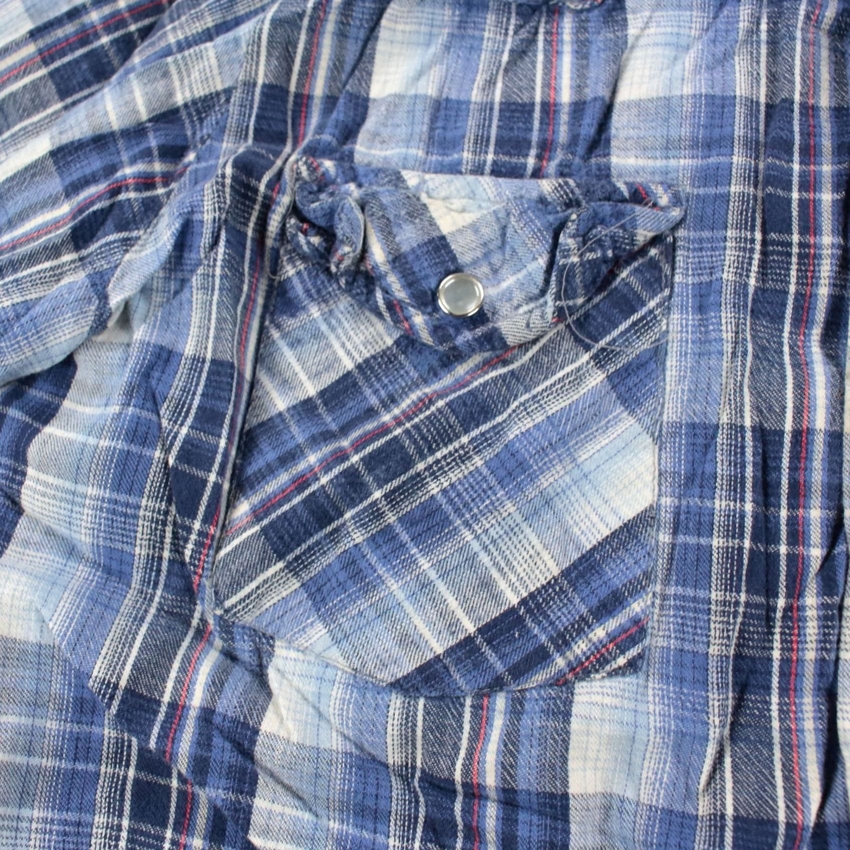 Vintage VINTAGE Timber Run Shirt MEDIUM 80s 90s distressed grunge snap front flannel Mens Size US M / EU 48-50 / 2 - 3 Thumbnail