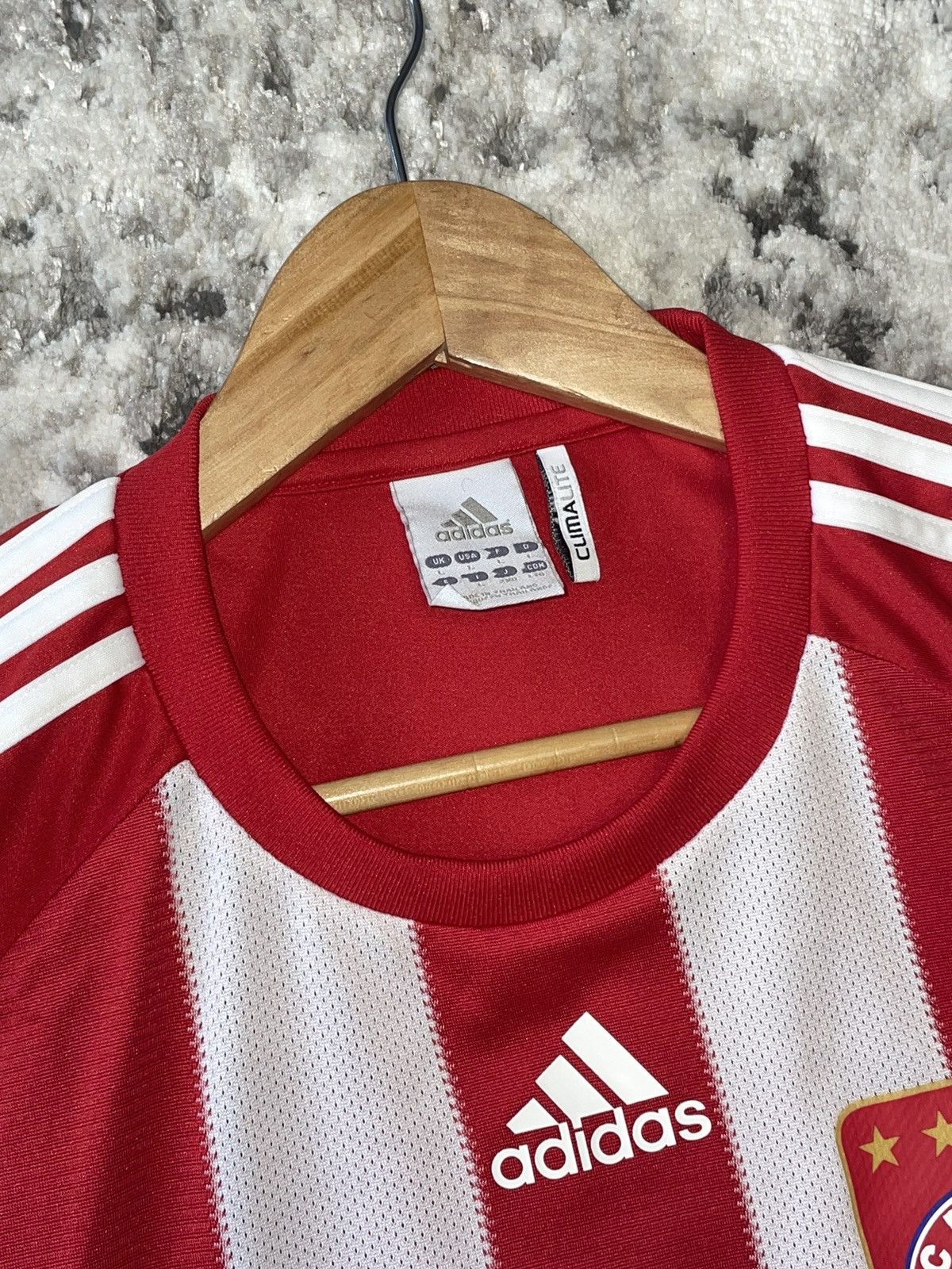 Adidas × Vintage Rare Vintage 2010 Bayern Munchen Home Jersey Size US L / EU 52-54 / 3 - 12 Thumbnail