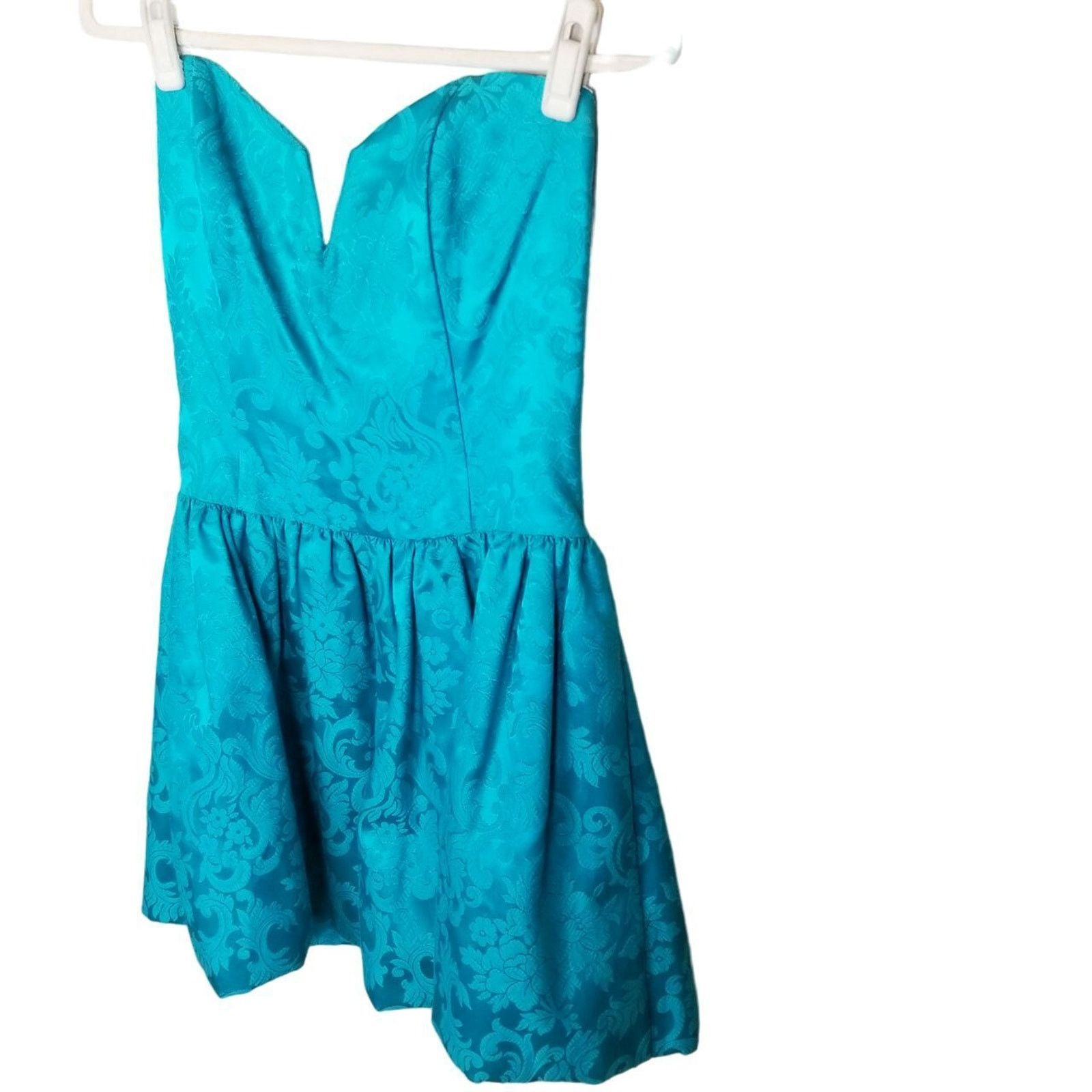 Jessica McClintock Vintage Jessica McClintock Gunne Sax Strapless Dress 11/12 Size XL / US 12-14 / IT 48-50 - 4 Thumbnail