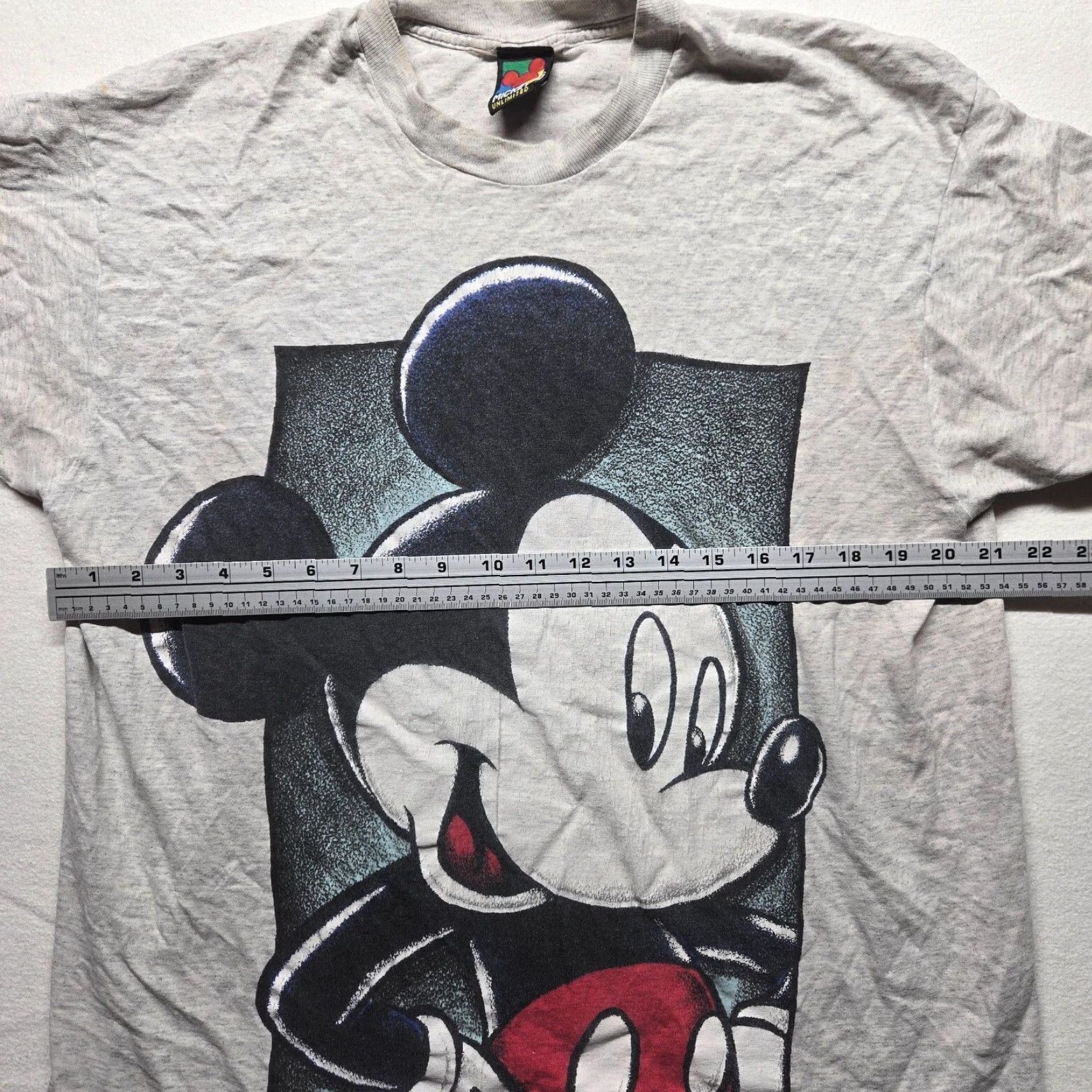 Mickey Unlimited VINTAGE Mickey Unlimited Mickey Mouse Gray Graphic T-Shirt Adult Men 2XL 80s Disney Regular Fit Size US XXL / EU 58 / 5 - 3 Thumbnail