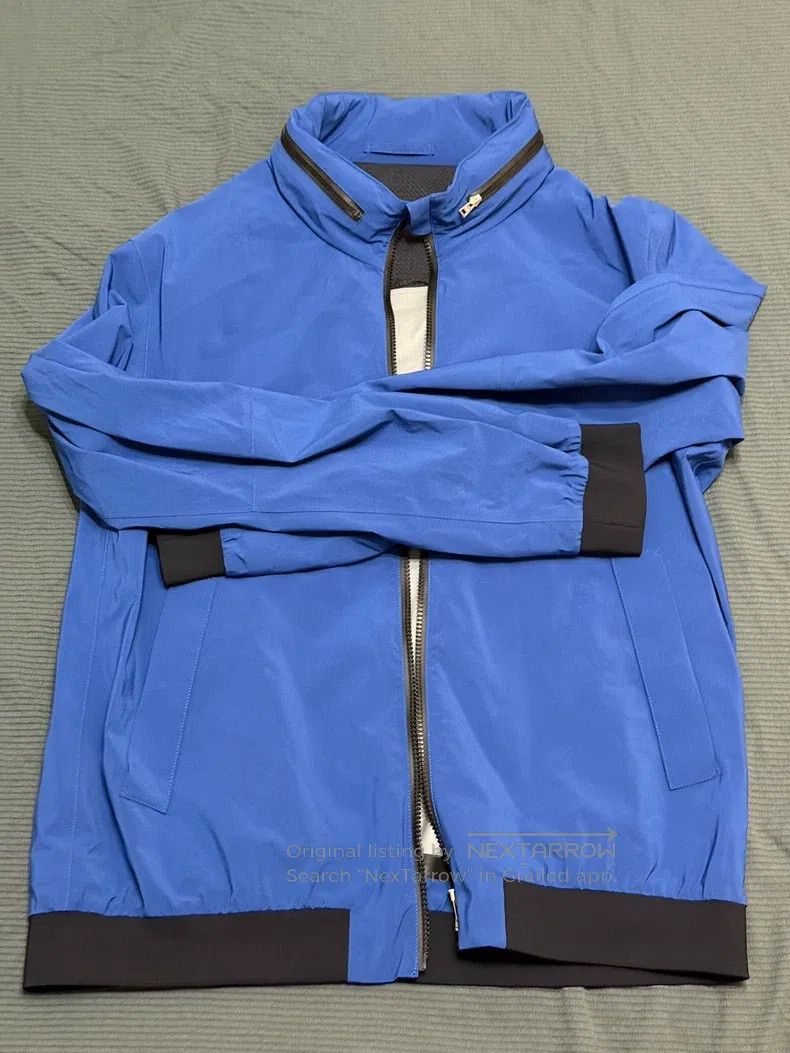 Hermes Hermes Jacket with adjustable hood, zipper with adhesive t Size US L / EU 52-54 / 3 - 1 Thumbnail