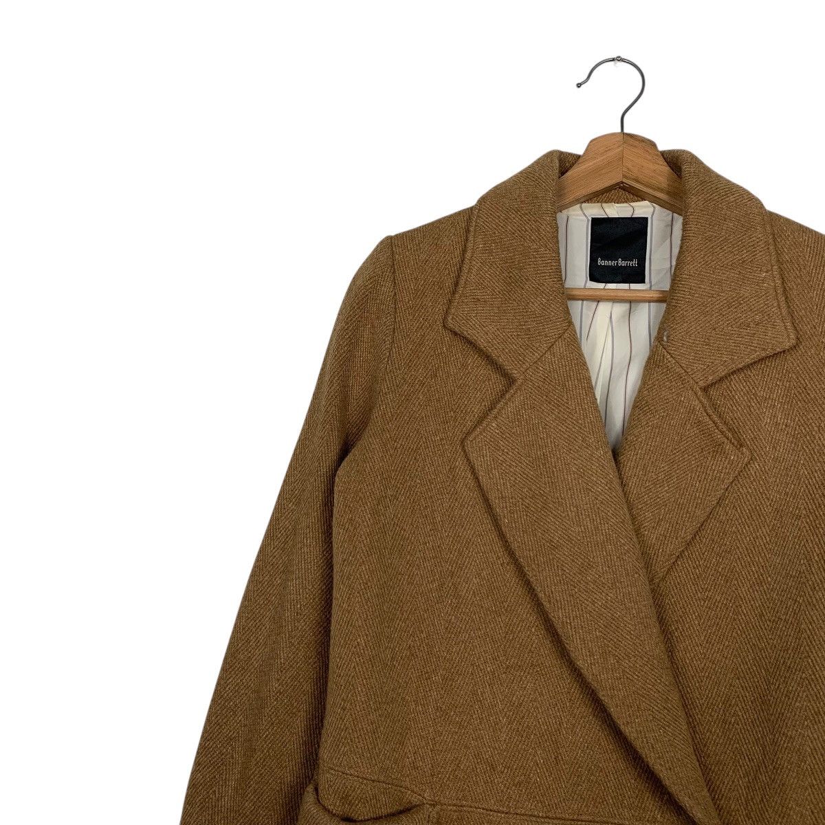 Other Banner Barrett Double Breasted Herringbone Coat Size XS / US 0-2 / IT 36-38 - 6 Thumbnail