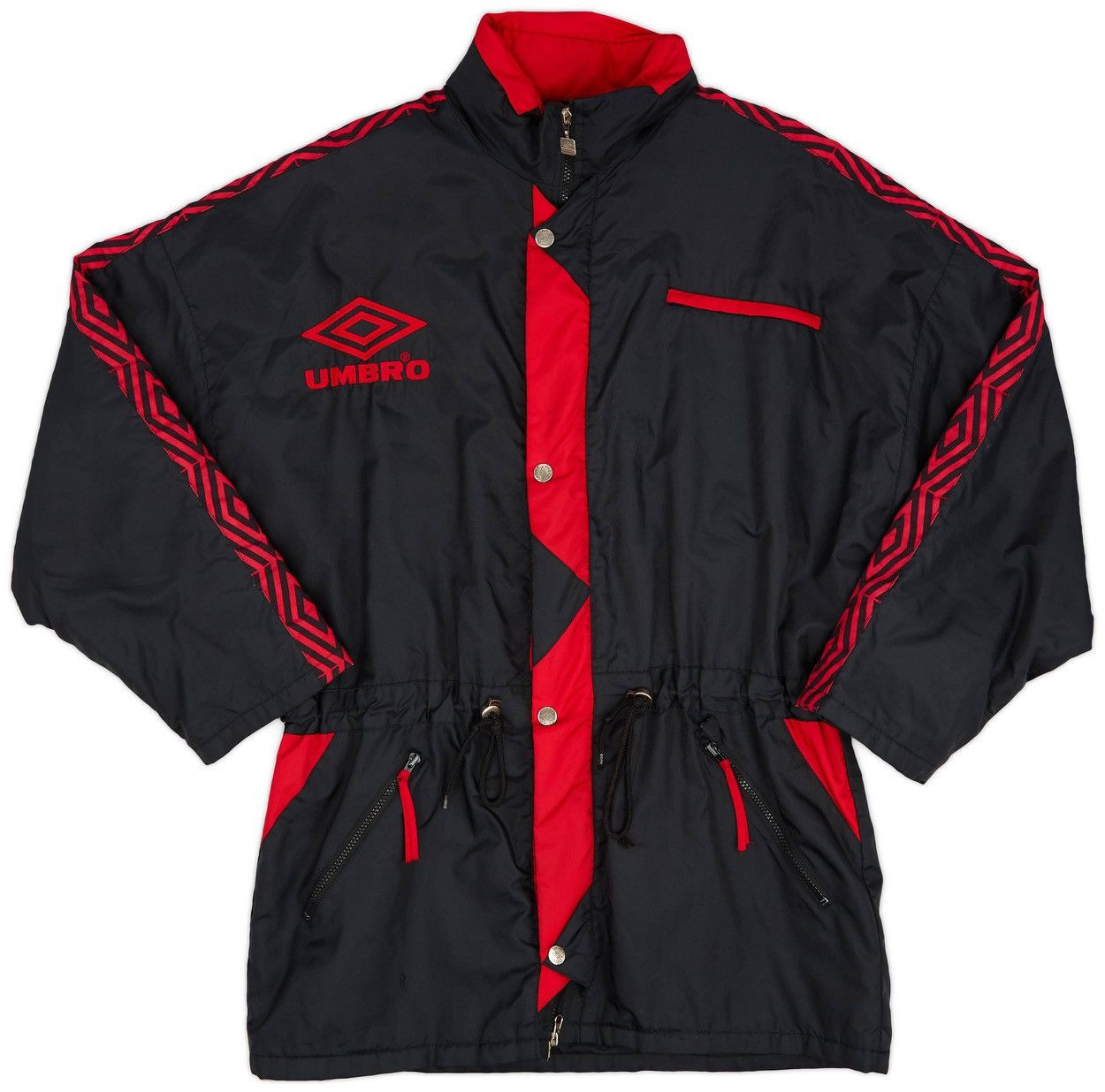 Umbro × Vintage Vintage 1990s Umbro jacket Padded Anorak Template Coat Size US L / EU 52-54 / 3 - 8 Thumbnail