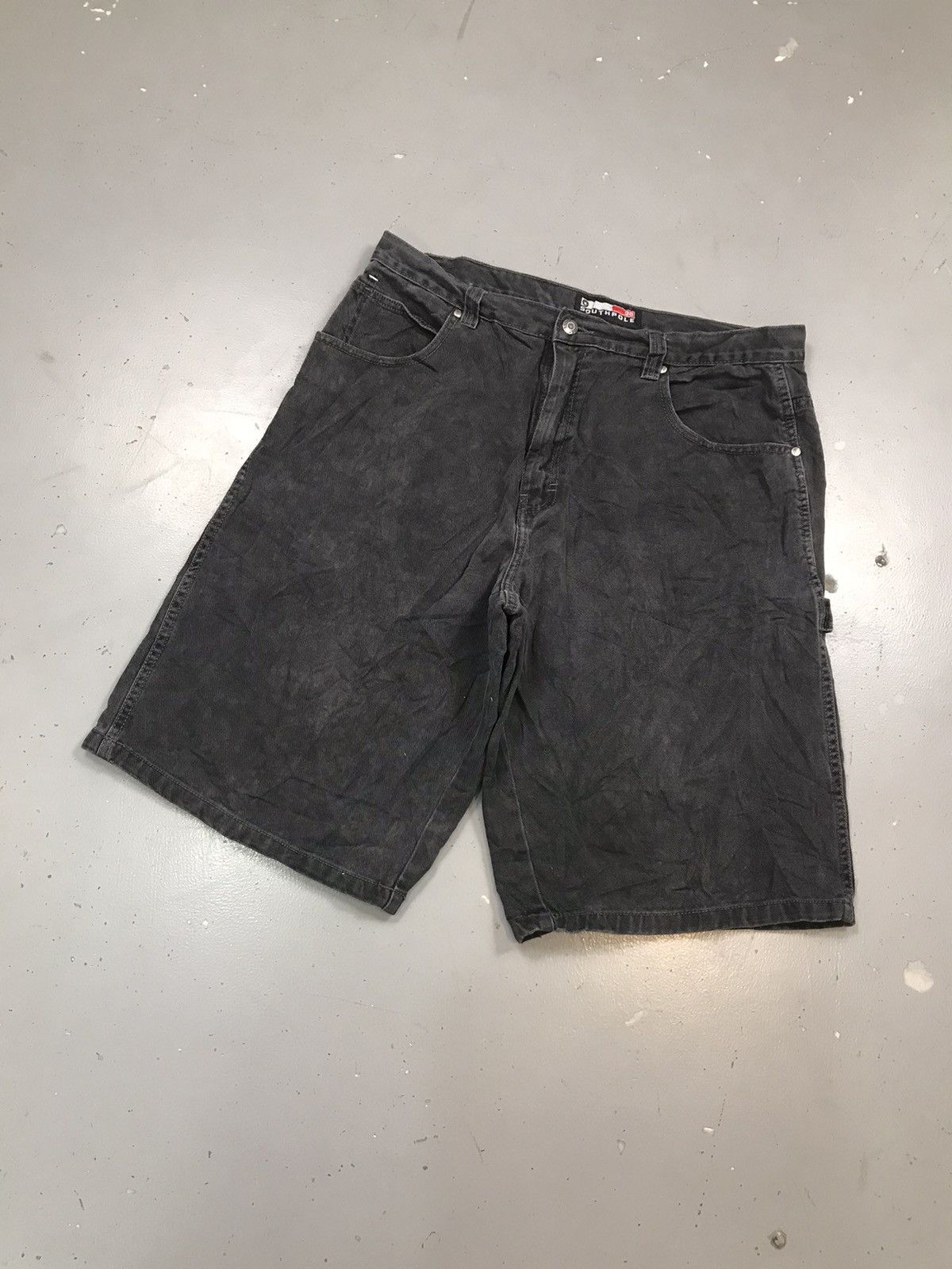 Southpole × Vintage Vintage Southpole silver tab denim jort Size US 36 / EU 52 - 3 Thumbnail