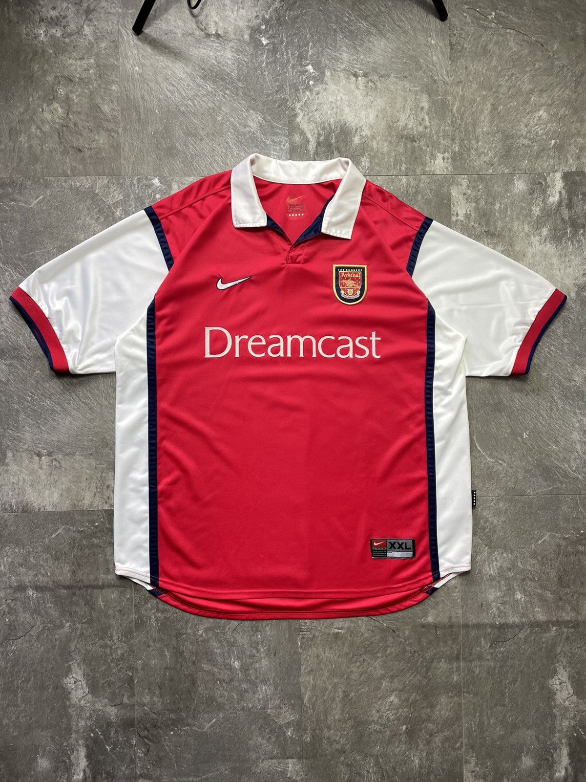Nike Arsenal FC 1999 2000 Vintage Home Football Shirt Jersey