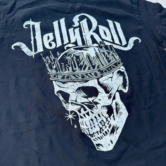 Band Tees NEW JELLY ROLL GOODNIGHT NASHVILLE BLACK T-SHIRT SZ S Size US S / EU 44-46 / 1 - 2 Thumbnail