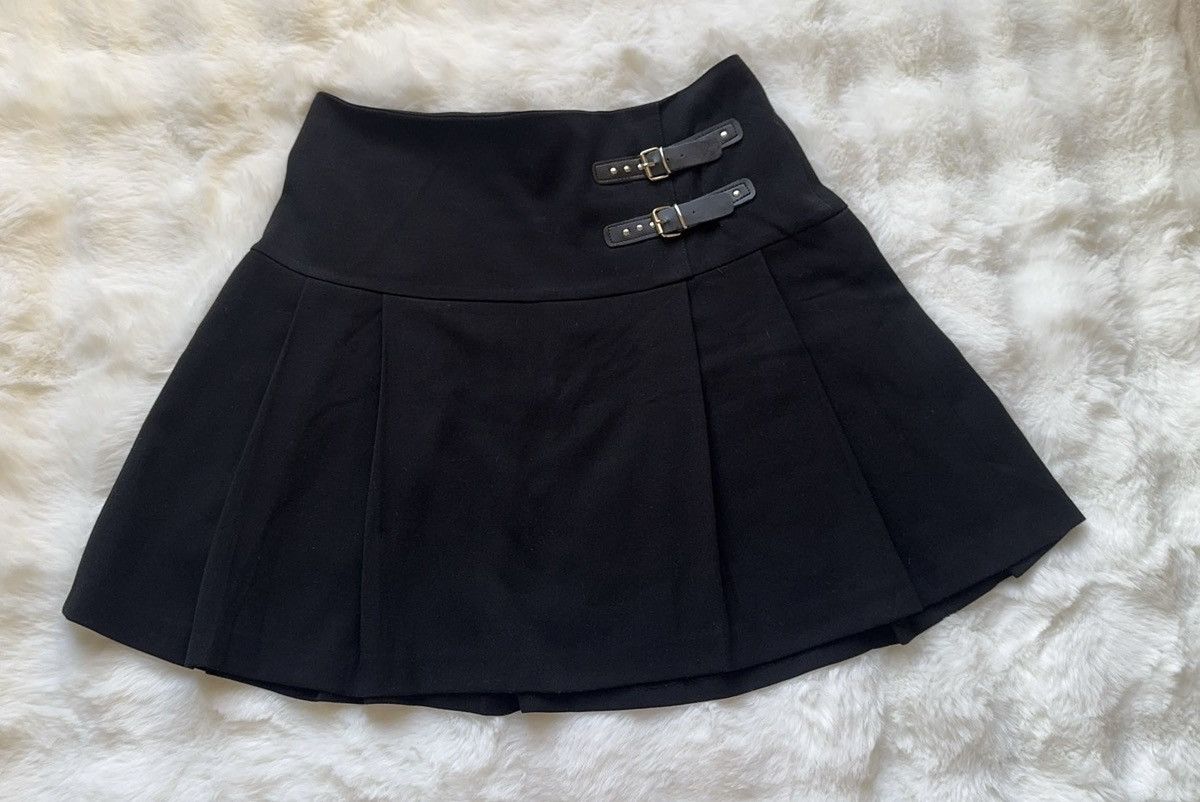 Other × Vintage Black mini skirt Size 25" / US 0 / IT 36 - 1 Thumbnail