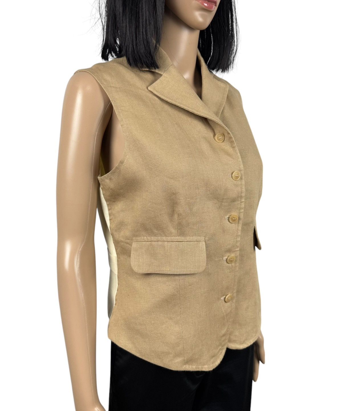 Nigel Cabourn Nigel Cabourn Linen Ladies Waistcoat size M Size M / US 6-8 / IT 42-44 - 3 Thumbnail