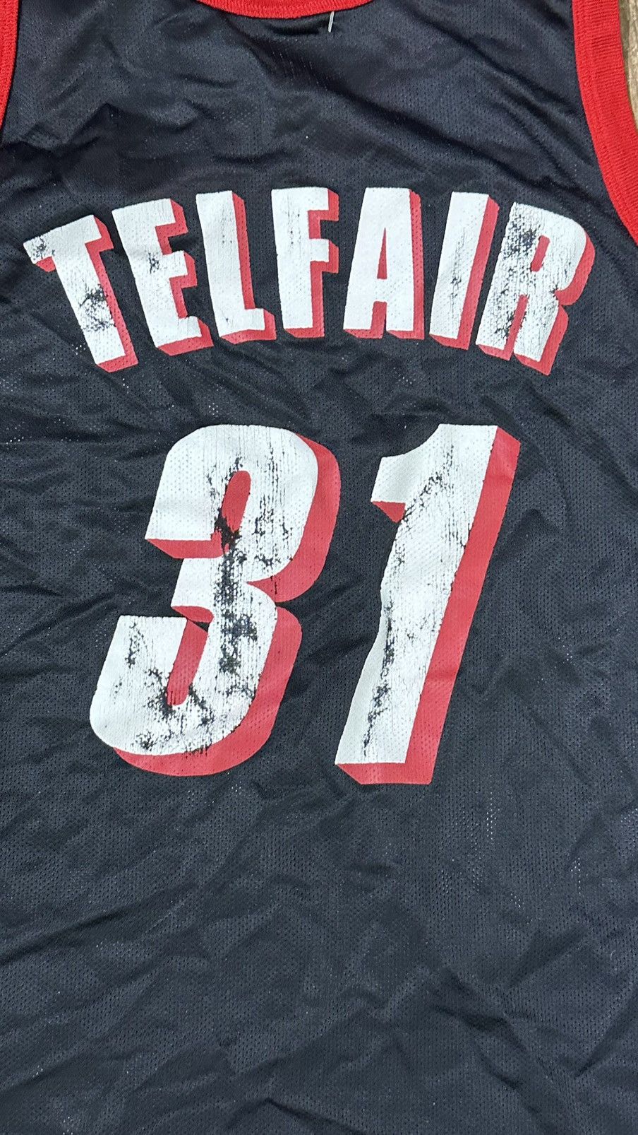 Champion VTG NBA CHAMPION 44 Sebastian Telfair Portland #31 Jersey Size US M / EU 48-50 / 2 - 4 Thumbnail