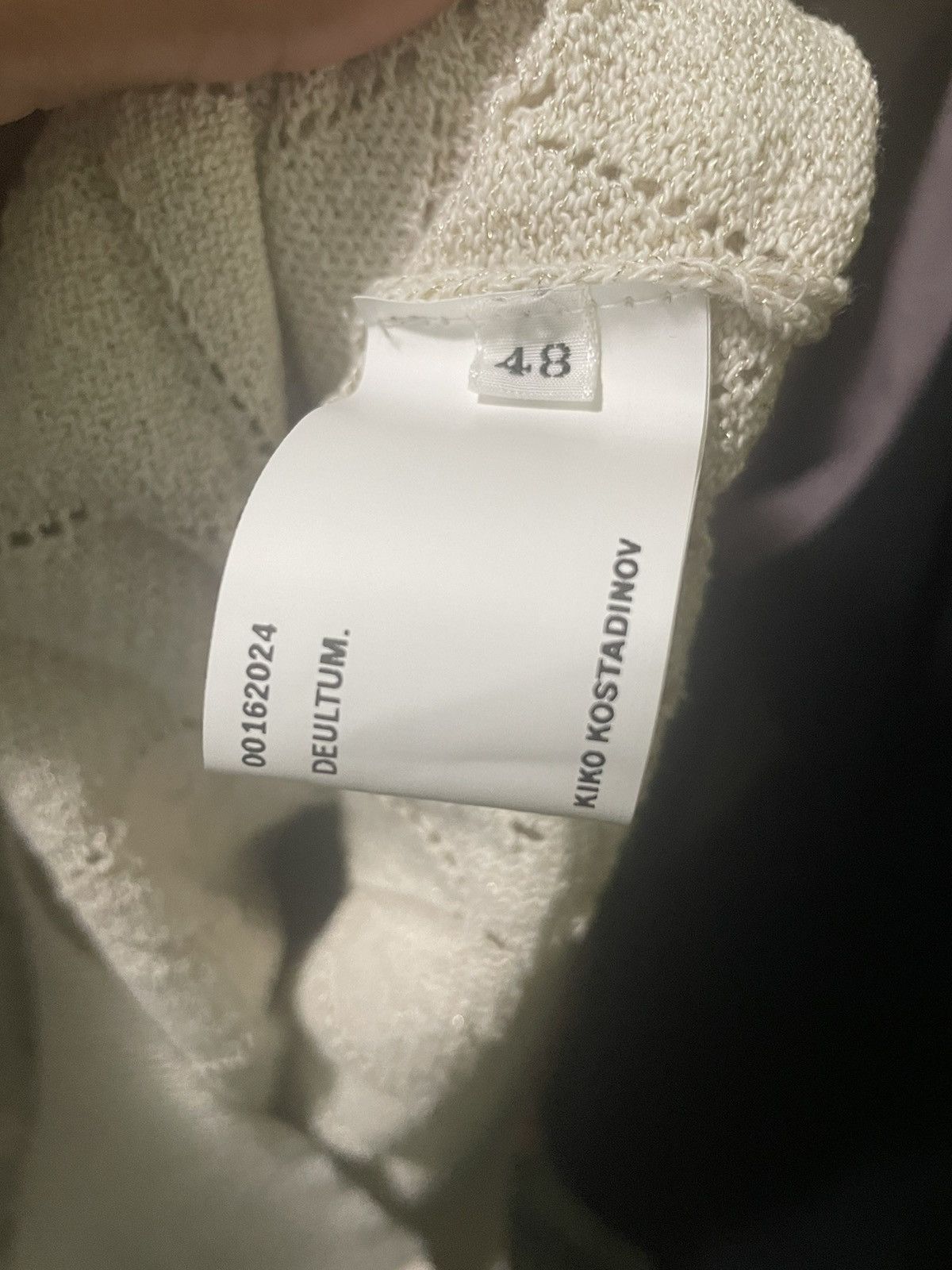 Kiko Kostadinov Kiko Kostadinov SS24 Beige & Yellow Brecht Turtleneck Size US M / EU 48-50 / 2 - 18 Thumbnail