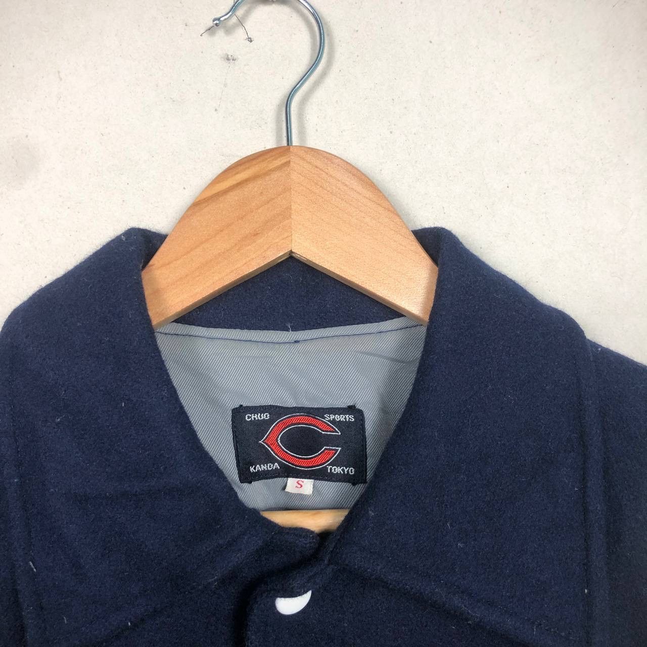 Japanese Brand Avant Garde Chug Wool Leather Varsity Teddy Jacket YSL Size US M / EU 48-50 / 2 - 10 Thumbnail