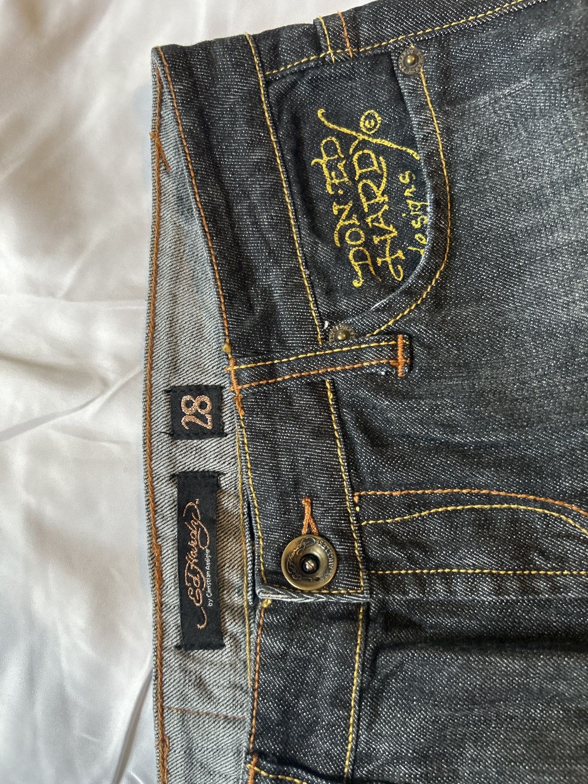 Ed popular Hardy Big Script Jeans