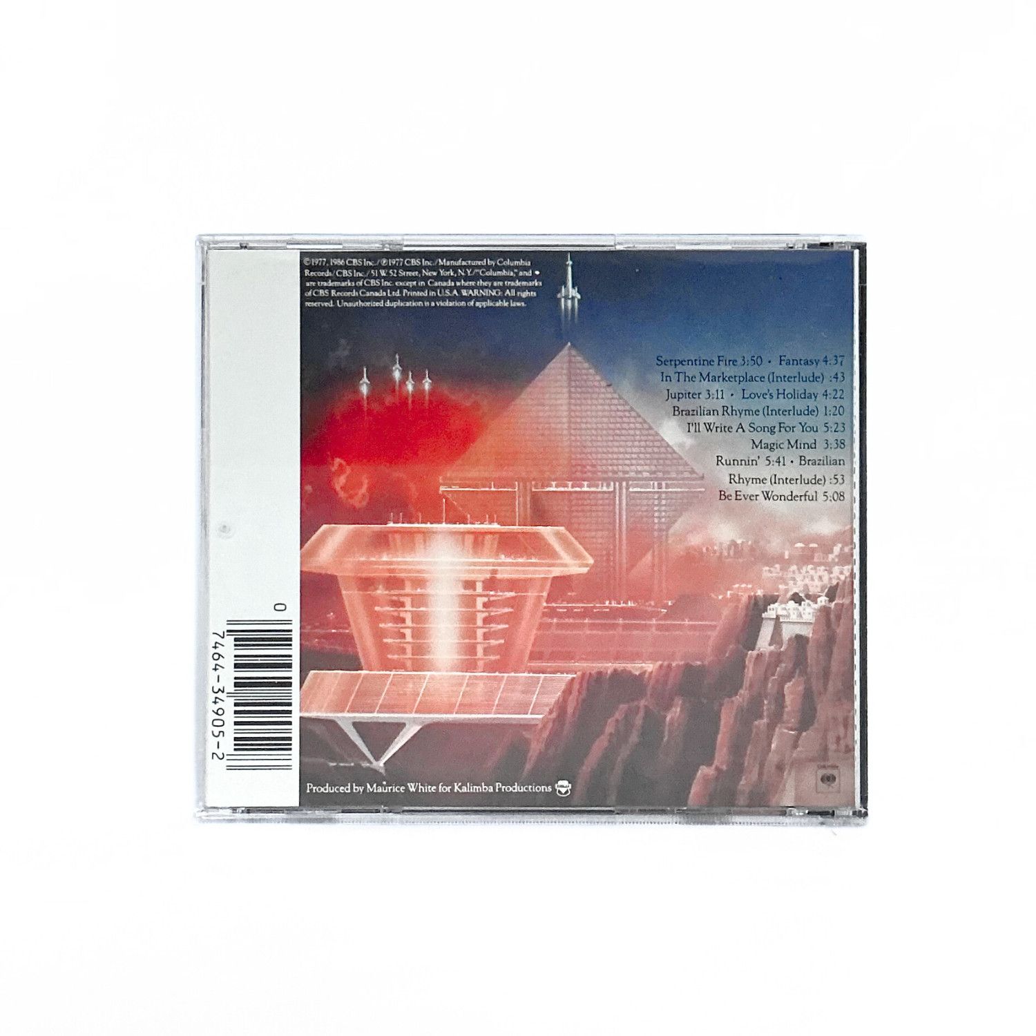 Other Earth, Wind & Fire - All N All [CD] Size US L / EU 52-54 / 3 - 2 Thumbnail
