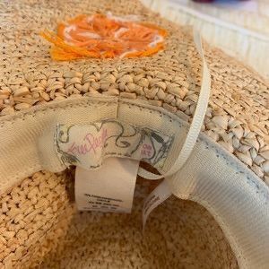 Other Accessories _ Hand Embroidered Free People Floppy Sun Hat Size ONE SIZE - 5 Thumbnail