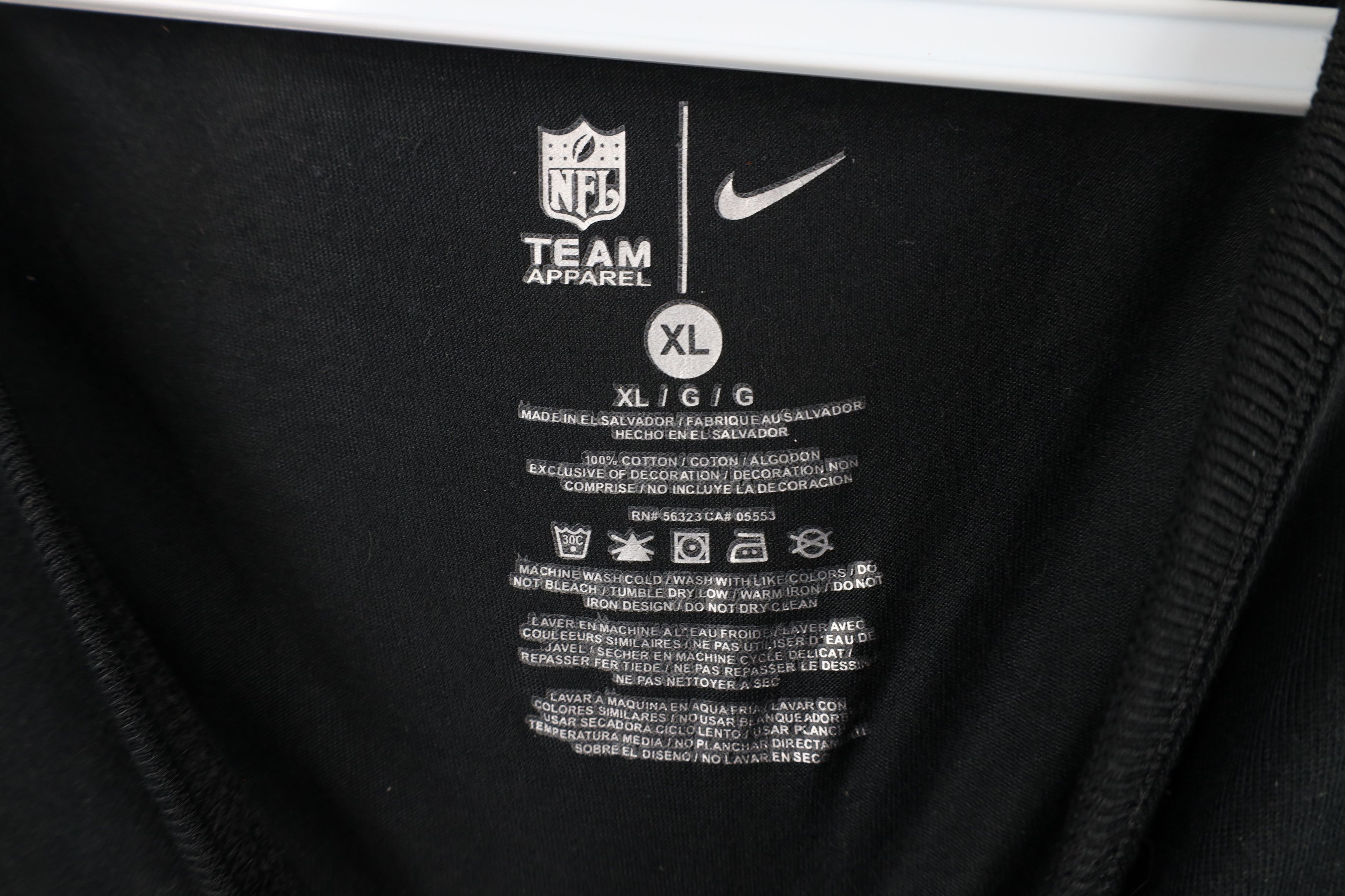 Nike × Vintage New Nike Detroit Lions Football Long Sleeve T-Shirt Black Size US XL / EU 56 / 4 - 9 Thumbnail