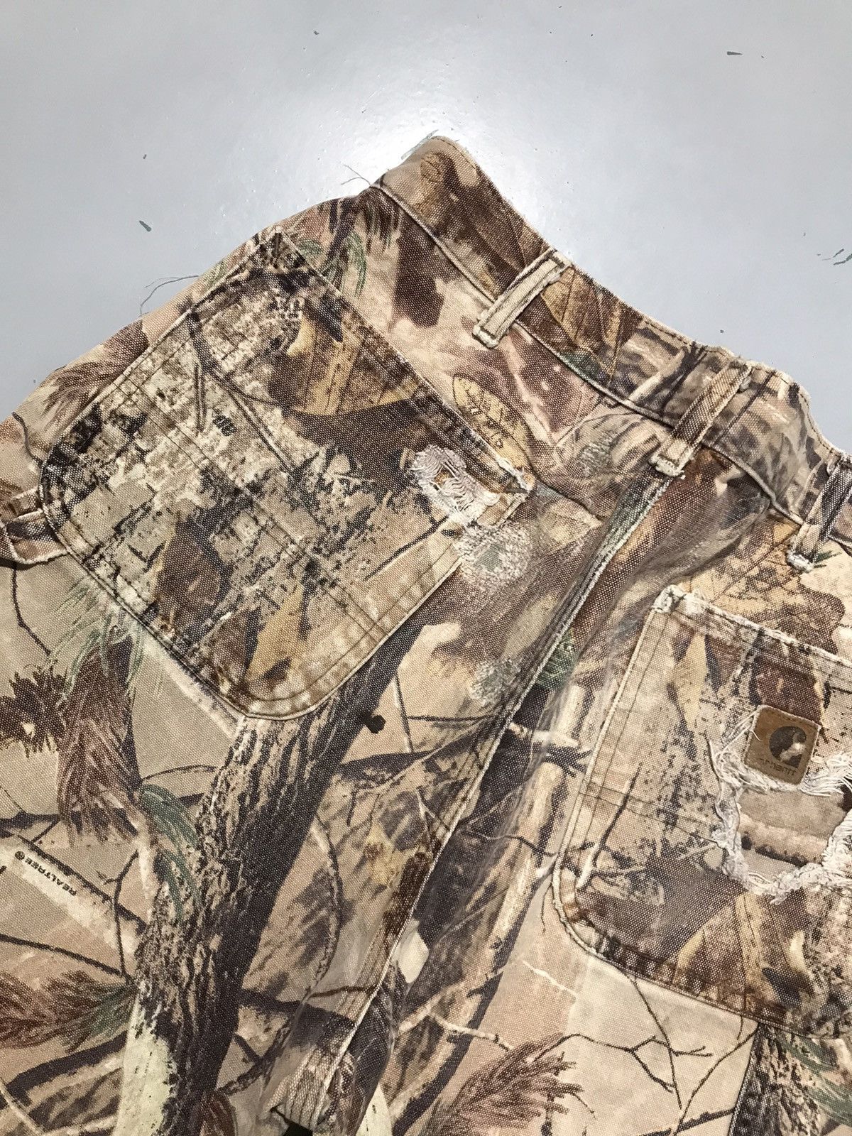 Carhartt Vintage Carhartt B235 CAP damaged carpenter Size US 34 / EU 50 - 12 Thumbnail