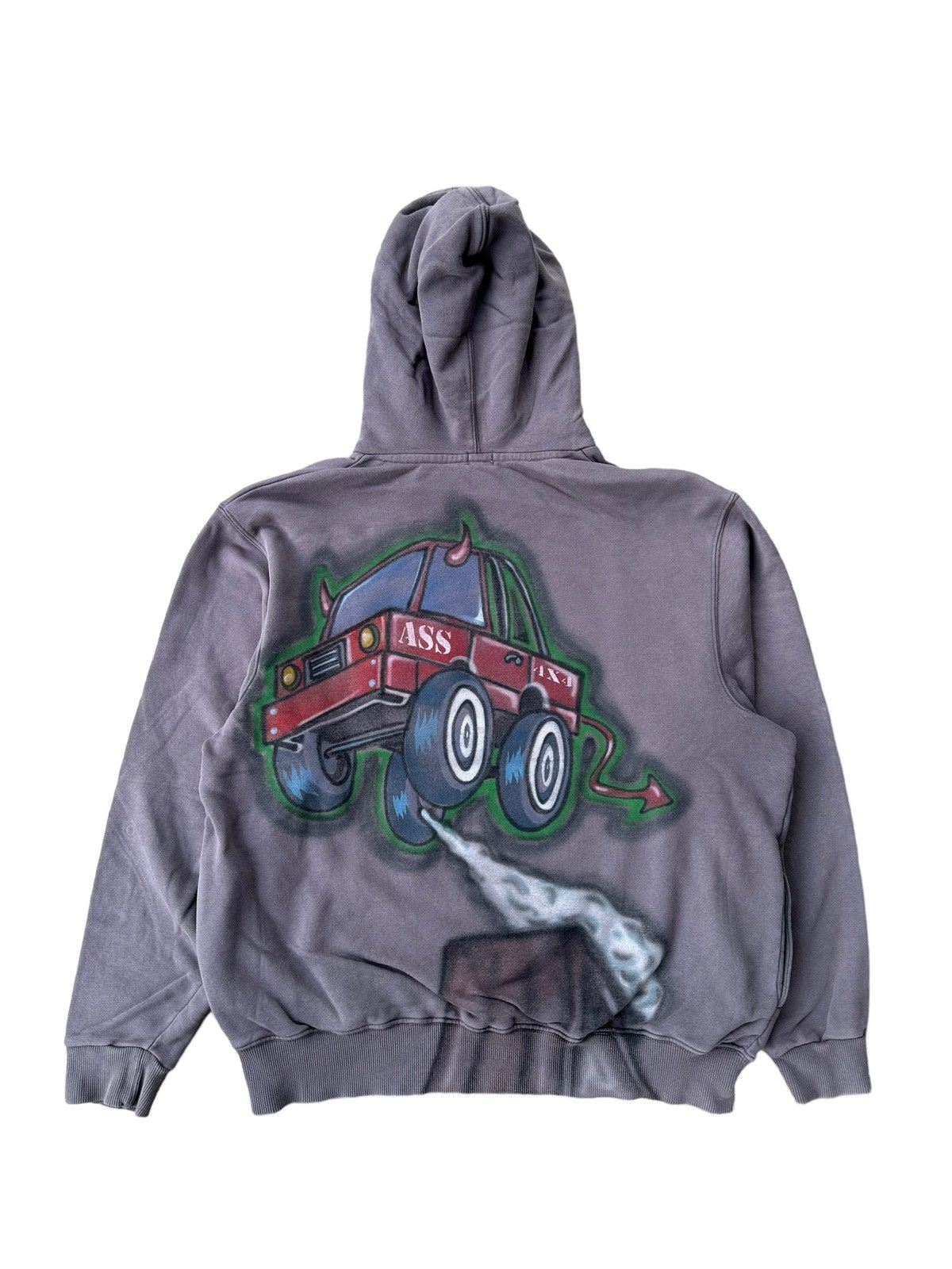 Japanese Brand Ass street fashion pullover hoodie Size US M / EU 48-50 / 2 - 1 Thumbnail