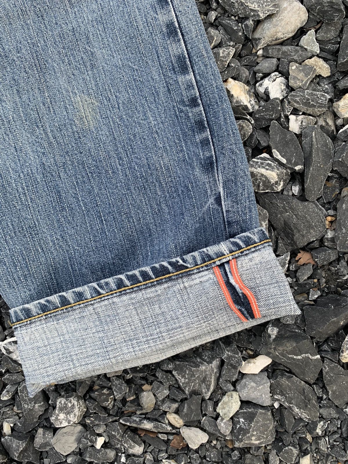 Other VINTAGE EDWIN 505V SELVEDGE FADED JAPANESE DISTRESSED DENIM Size US 38 / EU 54 - 6 Thumbnail