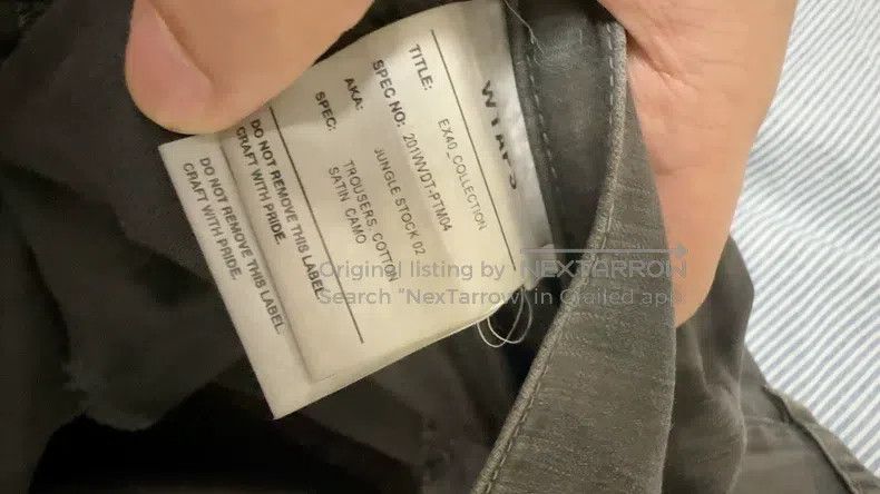 Wtaps Wtaps size 4 Camouflage Washed Military Pants Size US 42 / EU 58 - 6 Thumbnail