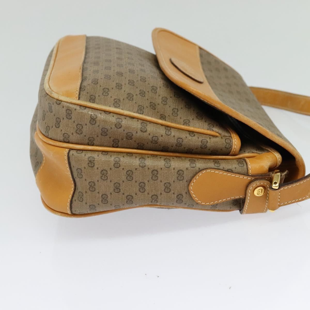 Gucci GUCCI Micro GG Supreme Shoulder Bag Pvc Beige Gold 001 14 Size ONE SIZE - 5 Thumbnail