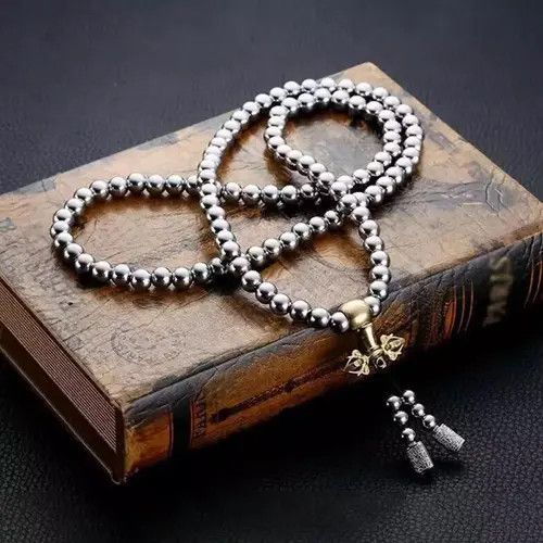 Jewelry × Vintage 118 Buddha Beads Metal Chain Necklace🔥🔥🔥 Size ONE SIZE - 4 Thumbnail