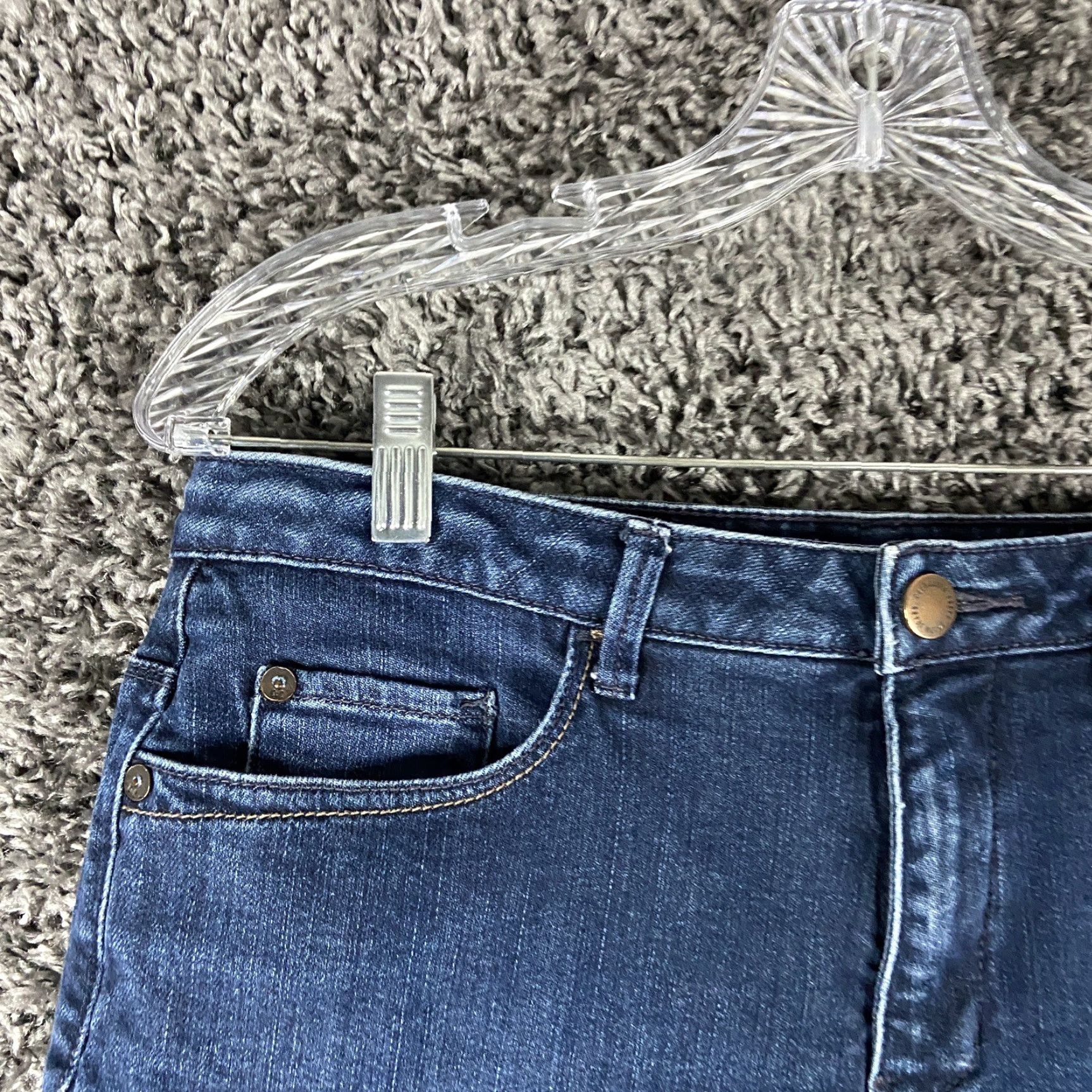 Coldwater Creek Coldwater Creek Blue Straight Leg Jeans Women’s Size 10 Regular Size 32" / US 10 / IT 46 - 4 Thumbnail
