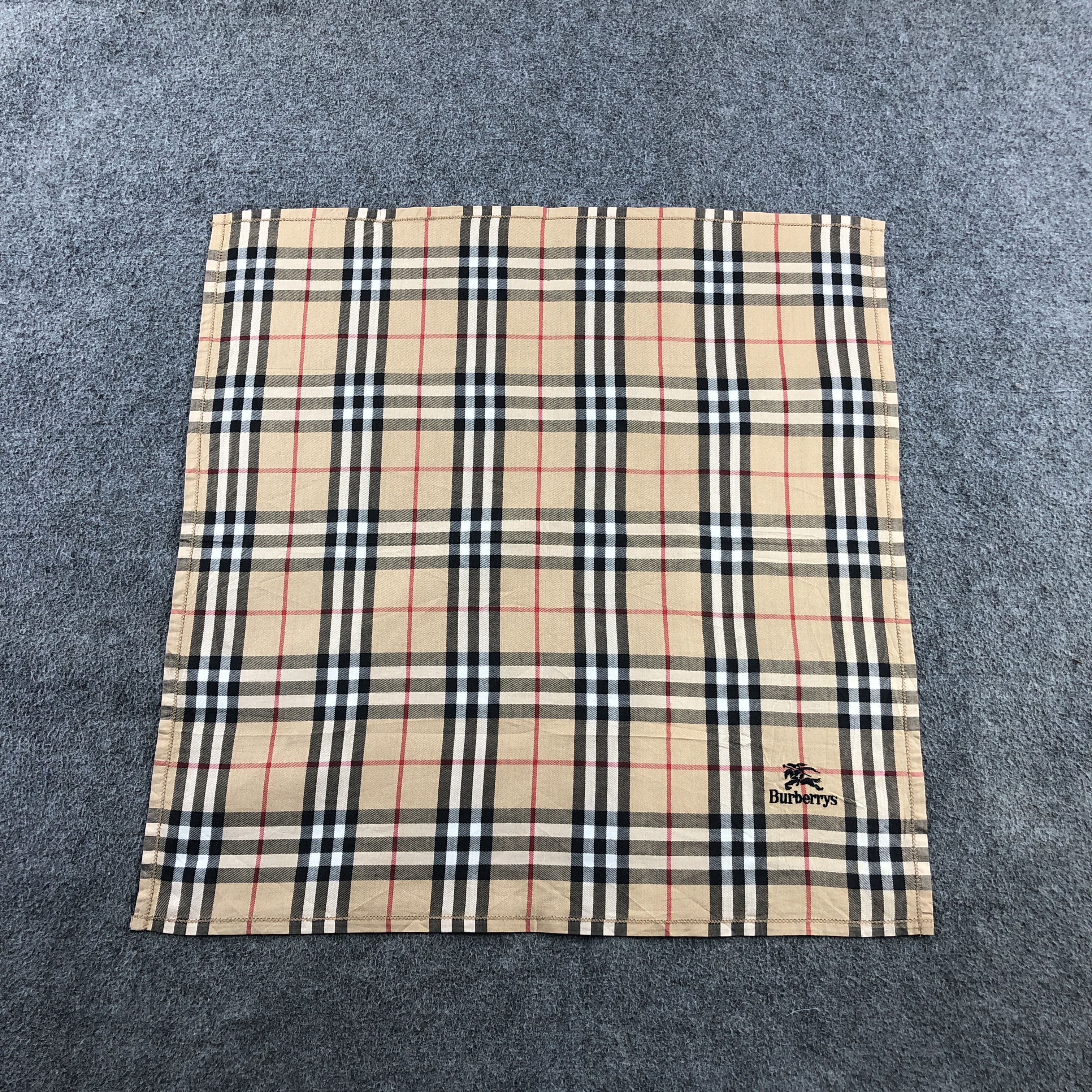 Burberry Burberry Nova Check Handkerchief Neckerchief Bandana H2777 Size ONE SIZE - 2 Thumbnail