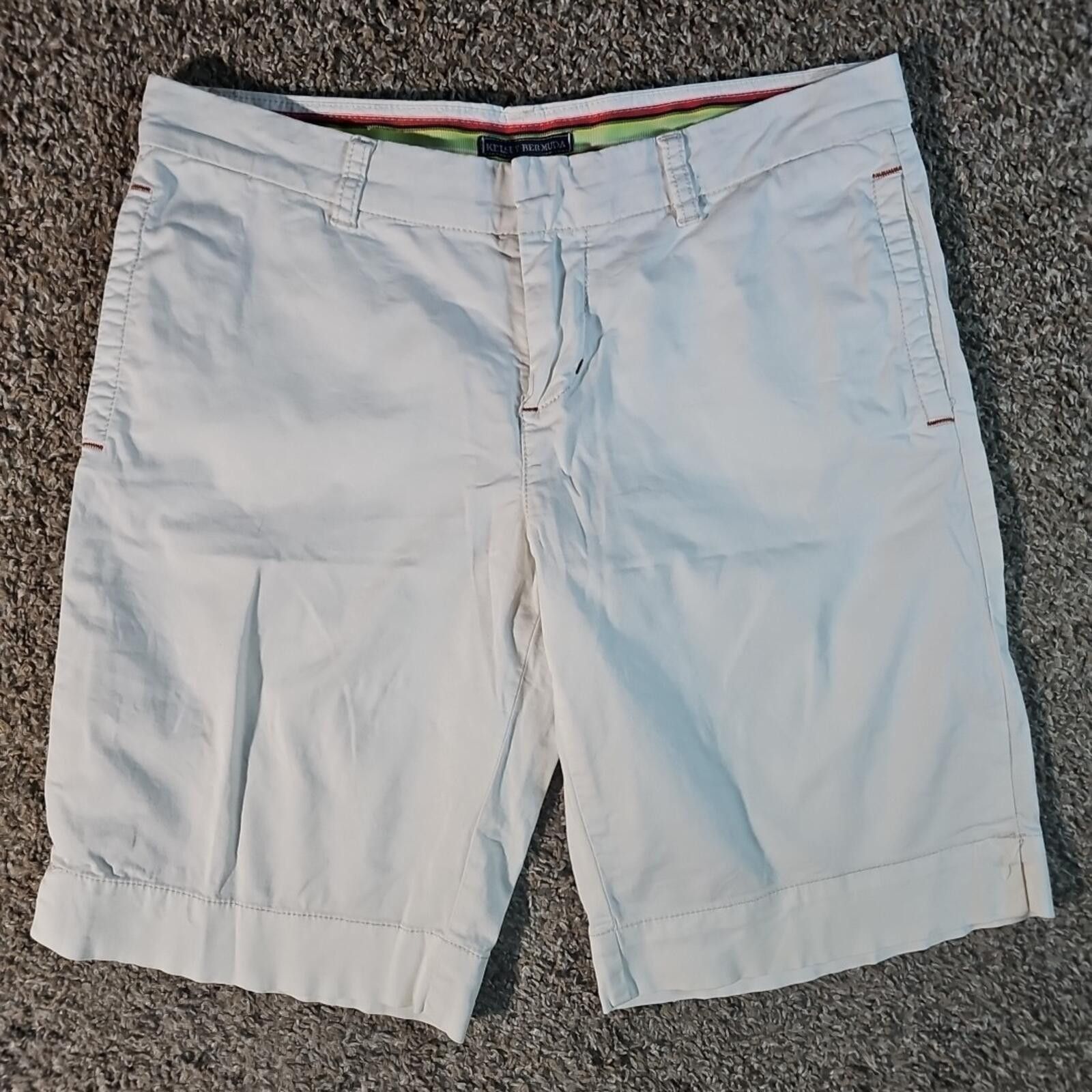 Polo Ralph Lauren Polo Jeans Co Shorts Womens 6 White Kelsey Stretch Y2K Size 28" / US 6 / IT 42 - 1 Thumbnail