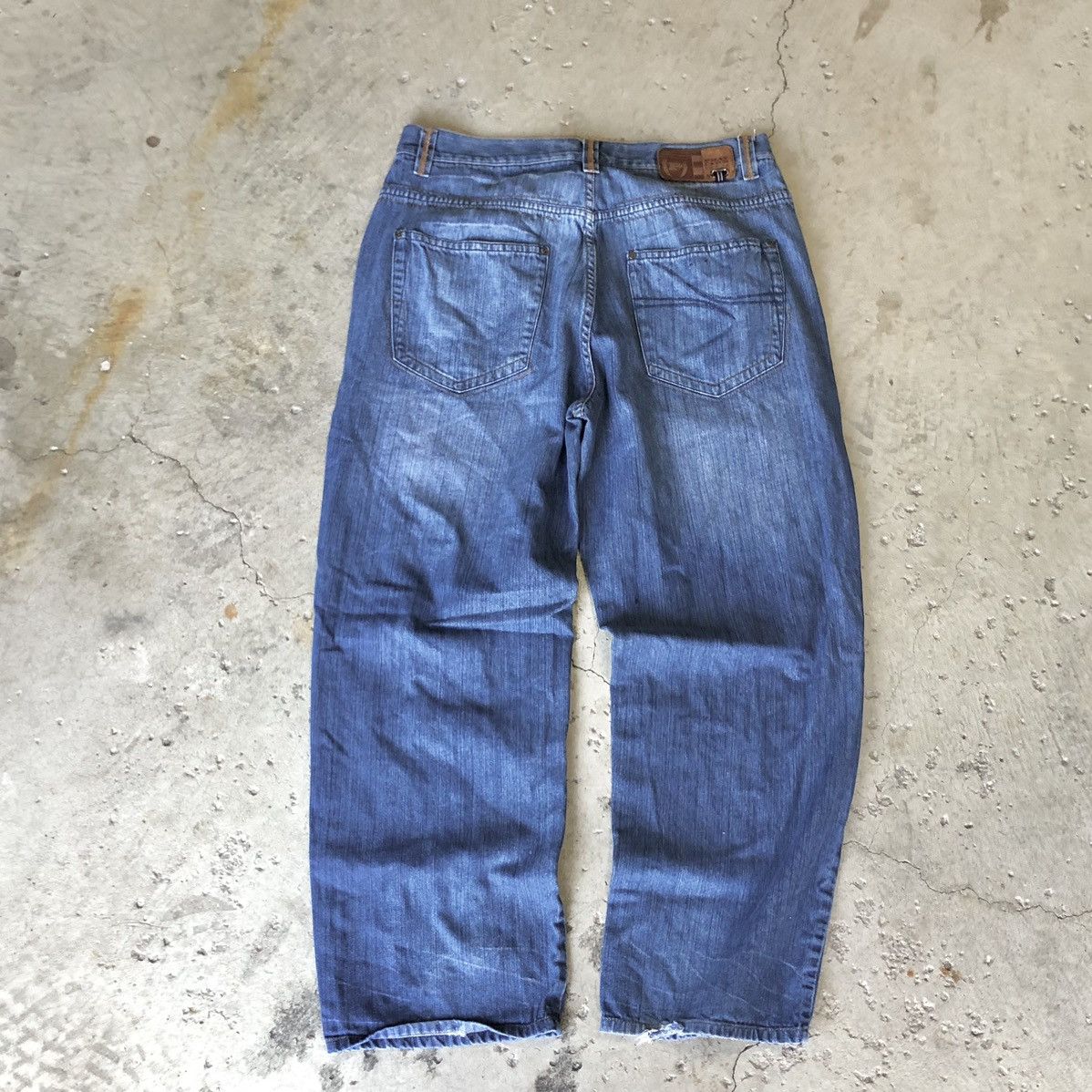 JNCO × Phat Farm × Vintage Crazy Vintage Y2K Super Baggy JNCO Style Phat Farm Jeans Size US 38 / EU 54 - 1 Thumbnail