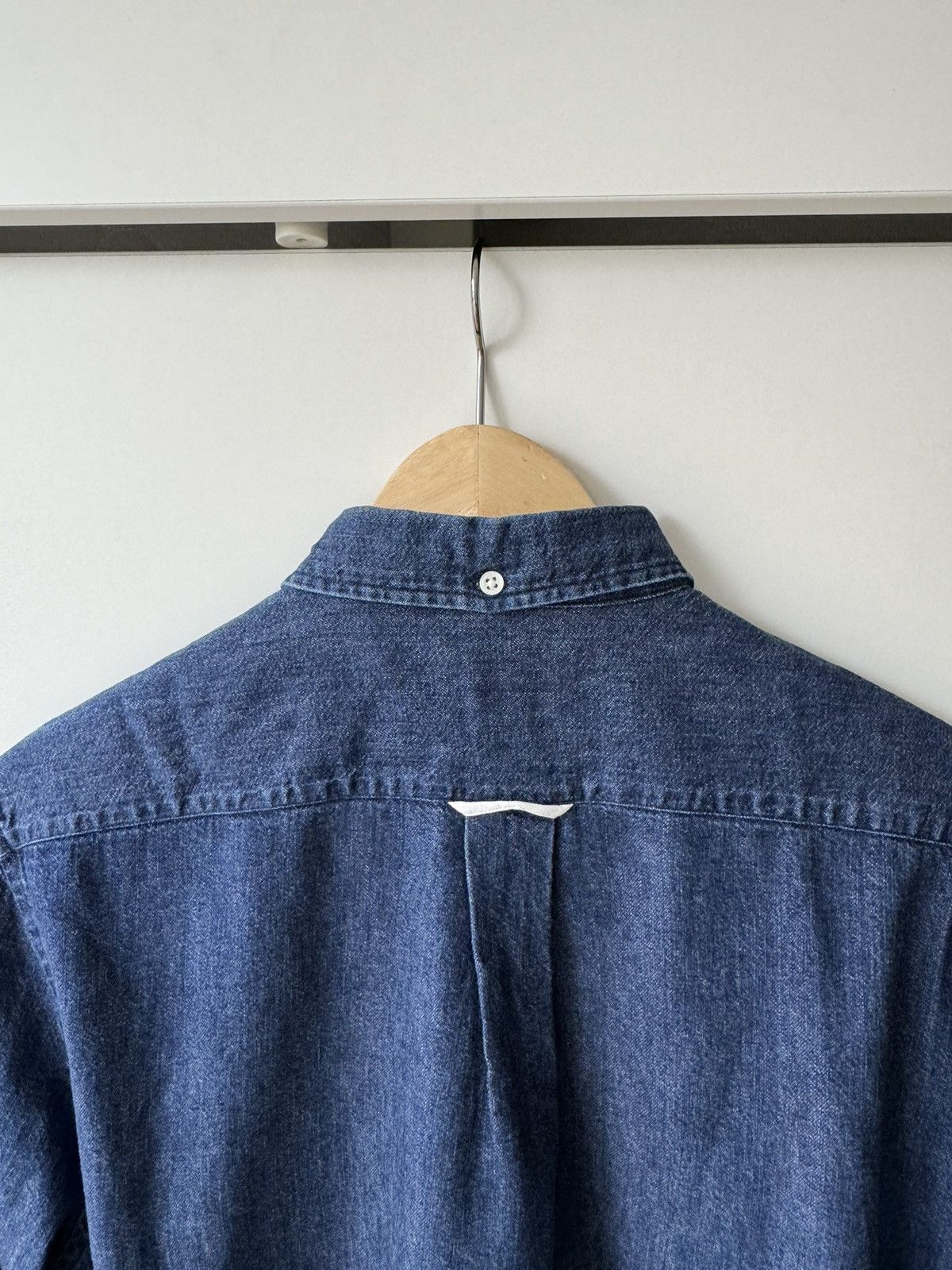 Acne Studios [46] Isherwood Twill Denim Shirt in Indigo (AW15) Size US S / EU 44-46 / 1 - 5 Thumbnail