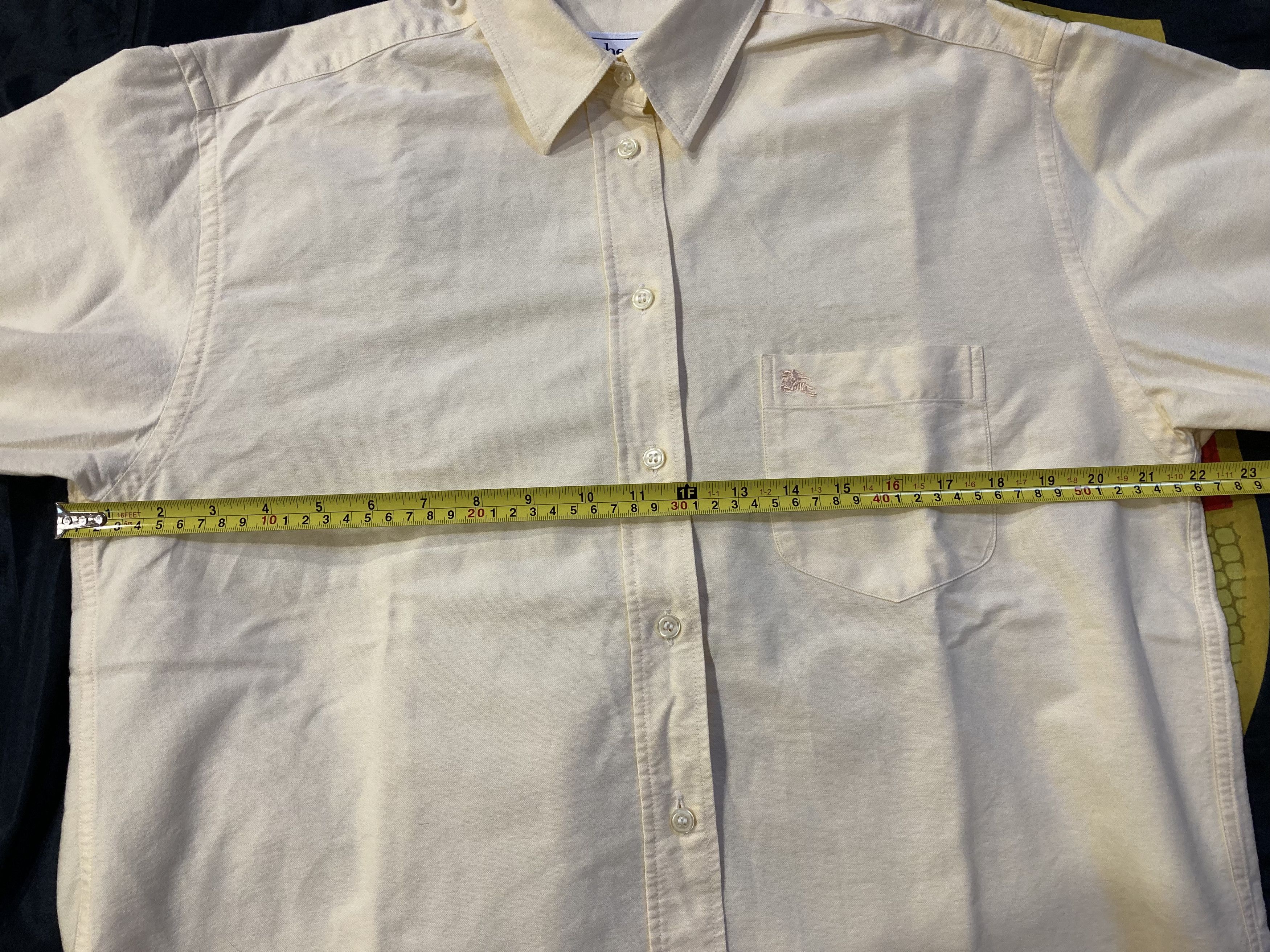 Burberry Prorsum Vintage Burberrys Women’s Cotton Business Shirt Long Sleeve Size XL / US 12-14 / IT 48-50 - 7 Thumbnail