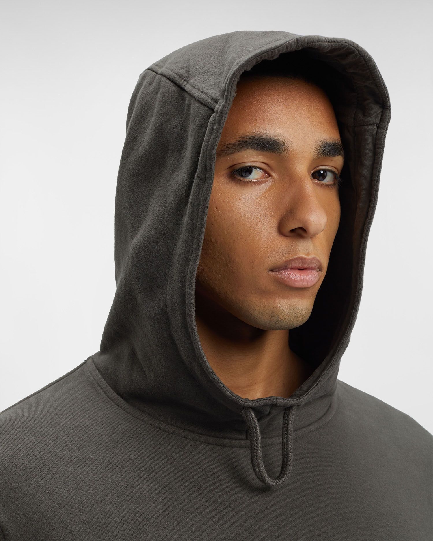 C.P. Company o1y1224 Logo Hoodie in Lead Size US XS / EU 42 / 0 - 6 Thumbnail