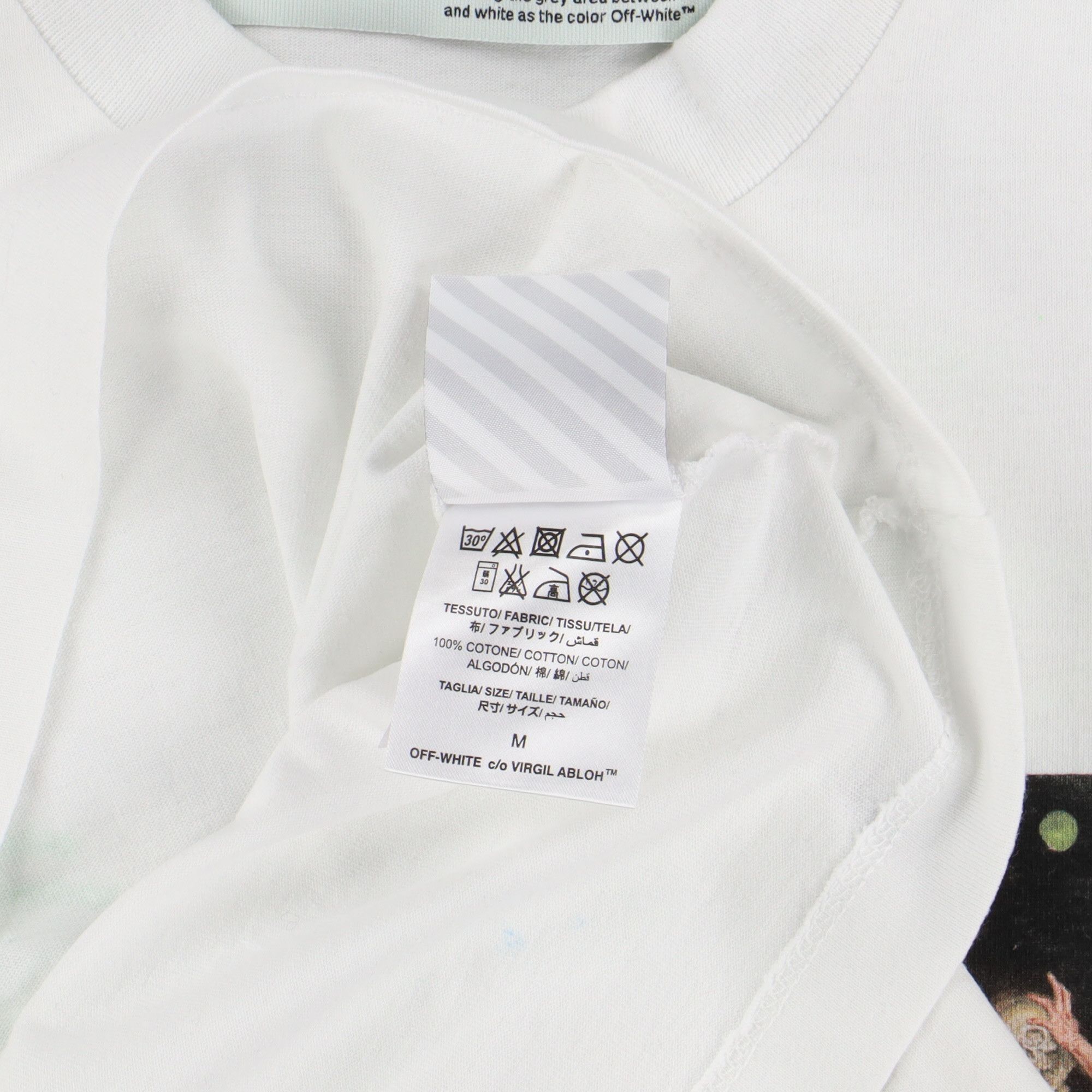 Off-White White Pascal Painting Golden Ratio Logo T-Shirt Size US M / EU 48-50 / 2 - 7 Thumbnail