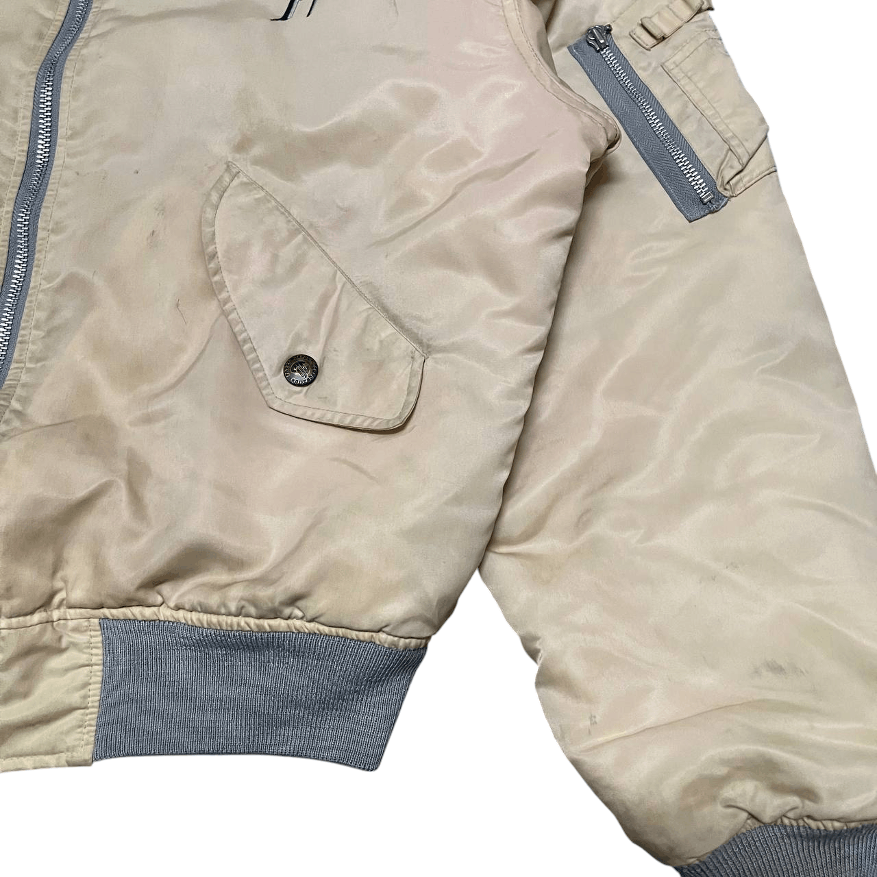 Pazzo Vintage Pazzo Japan Bomber Jacket Reversible Ma 1 Faded Size US L / EU 52-54 / 3 - 10 Thumbnail
