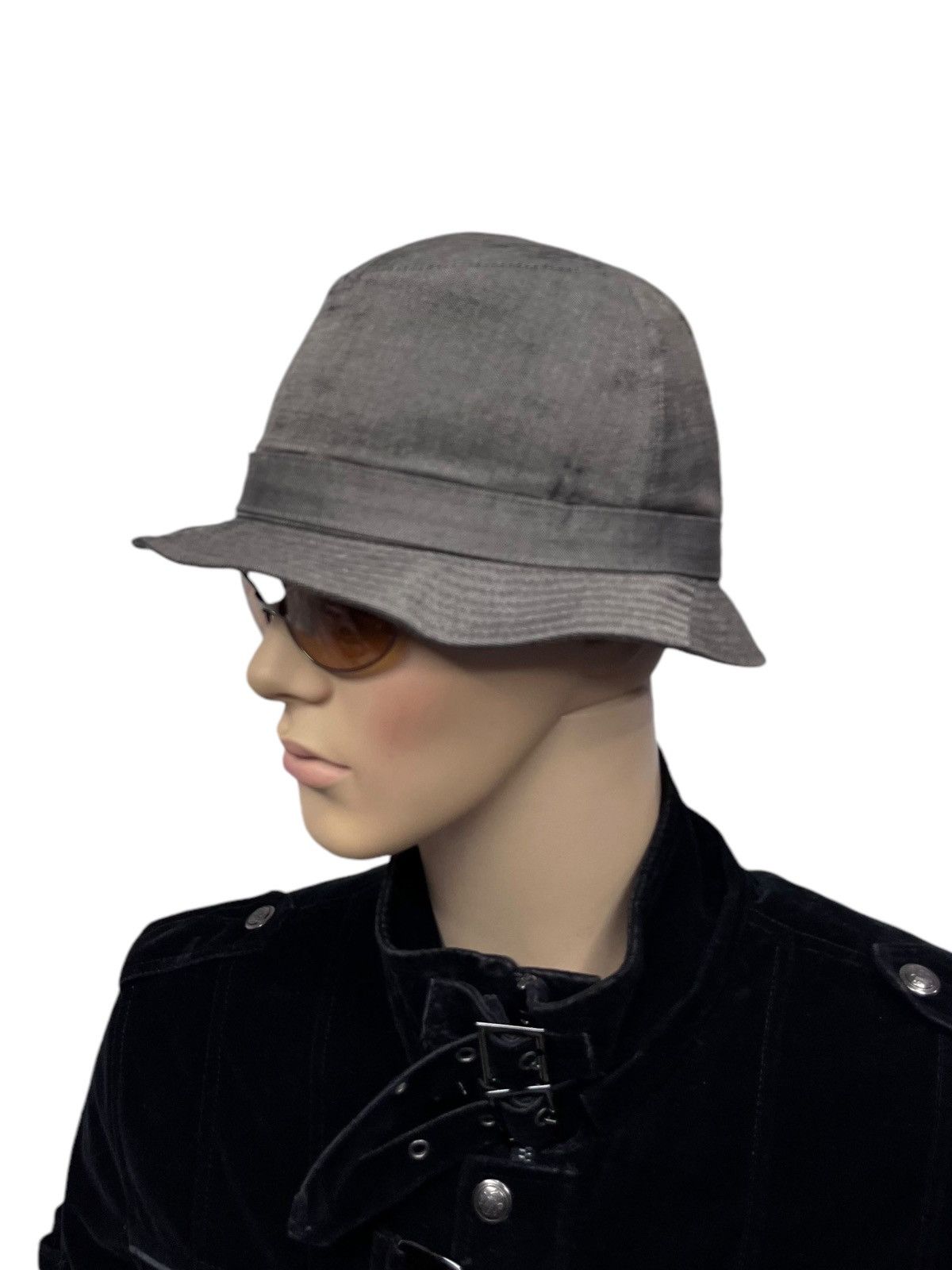 PHENOMENON 🔥VERY RARE🔥 PHENOMENON Japan Distressed Fedora Hat Size ONE SIZE - 3 Thumbnail