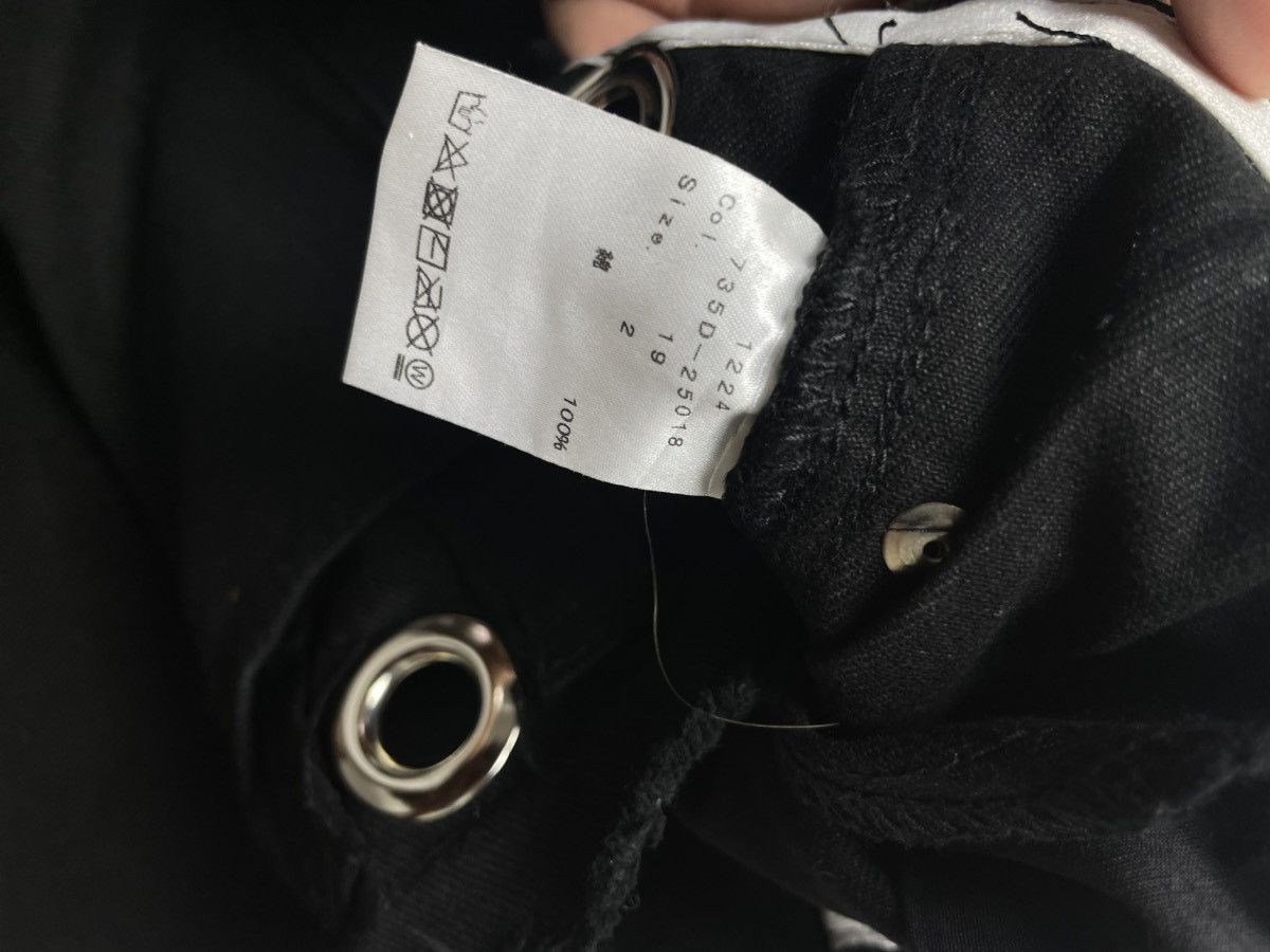 If Six Was Nine 2000s Barak - Super Flared Black Denim Jeans Pants Size US 27 - 6 Thumbnail