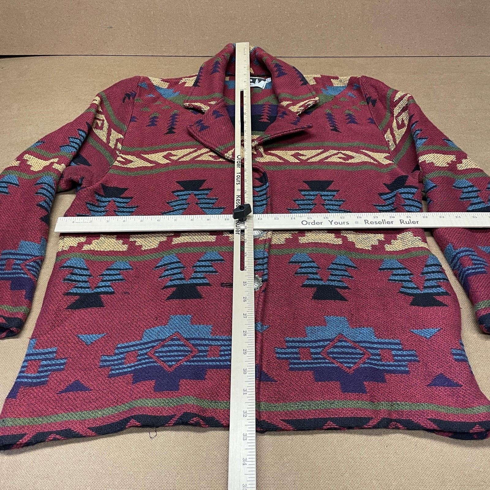 Other Vintage Silverado Jacket Womens Medium Southwest Aztec Shawl Size M / US 6-8 / IT 42-44 - 8 Thumbnail