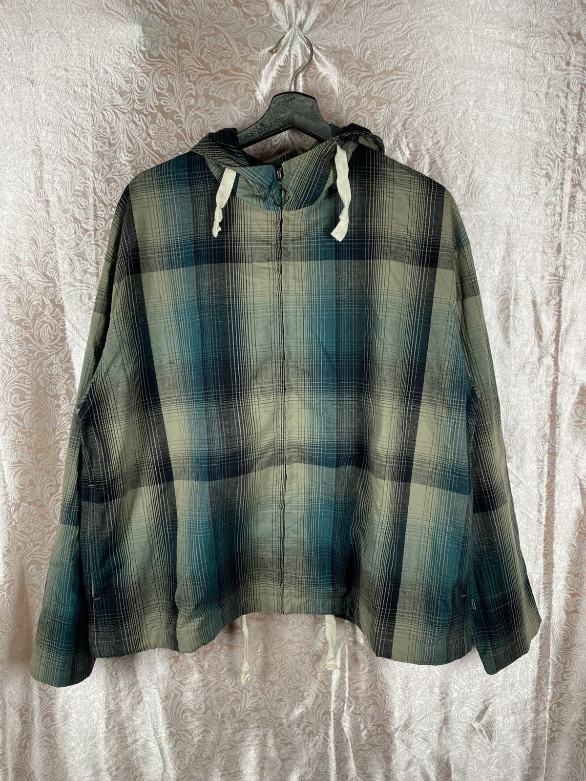 NANO universe Vintage NANO universe LB.03 Plaid Hooded Jacket Japanese Size US M / EU 48-50 / 2 - 3 Thumbnail
