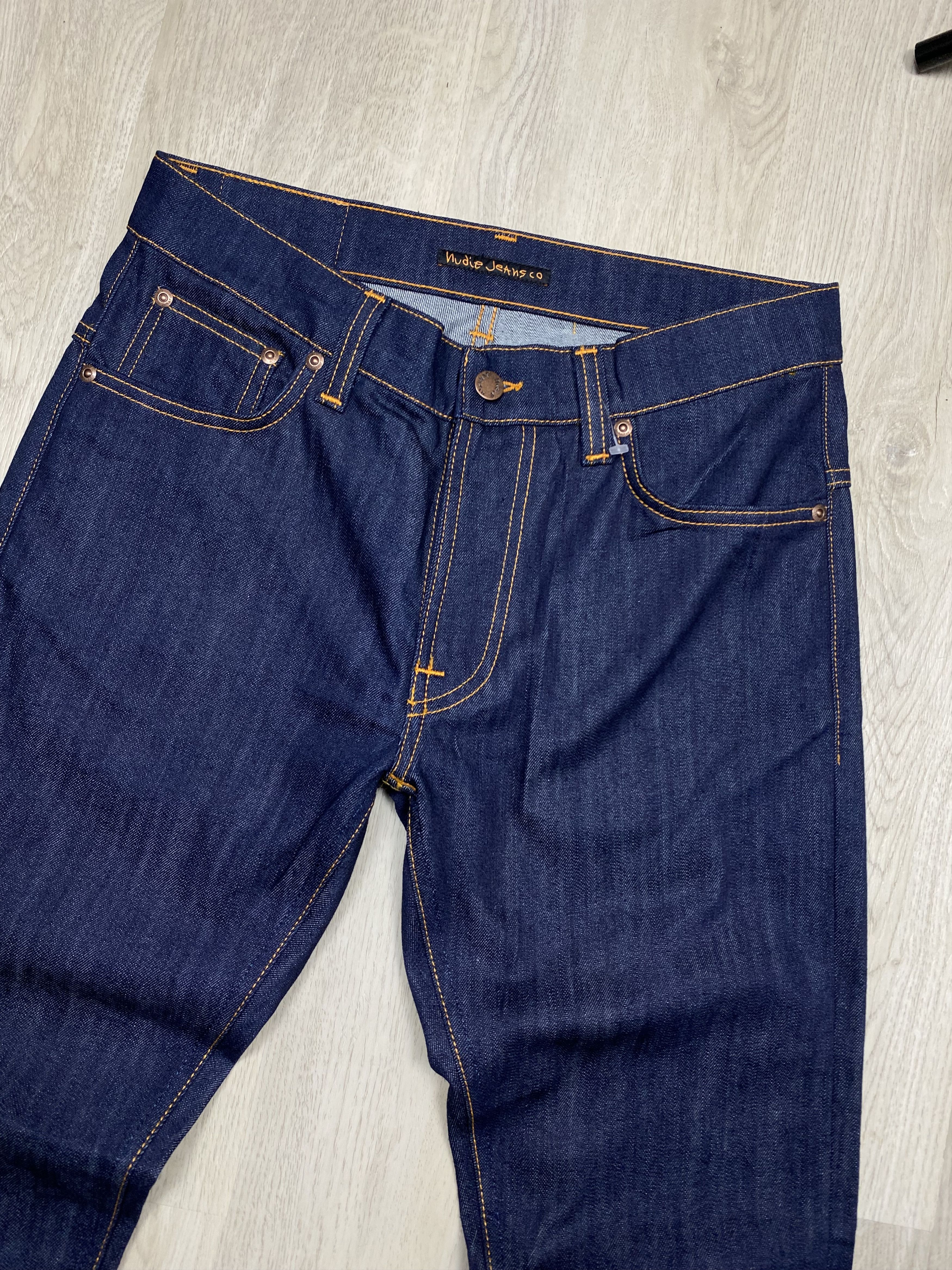 Nudie Jeans Nudie Jeans Thin Finn Mens Denim Pants Jeans Size US 31 - 5 Thumbnail