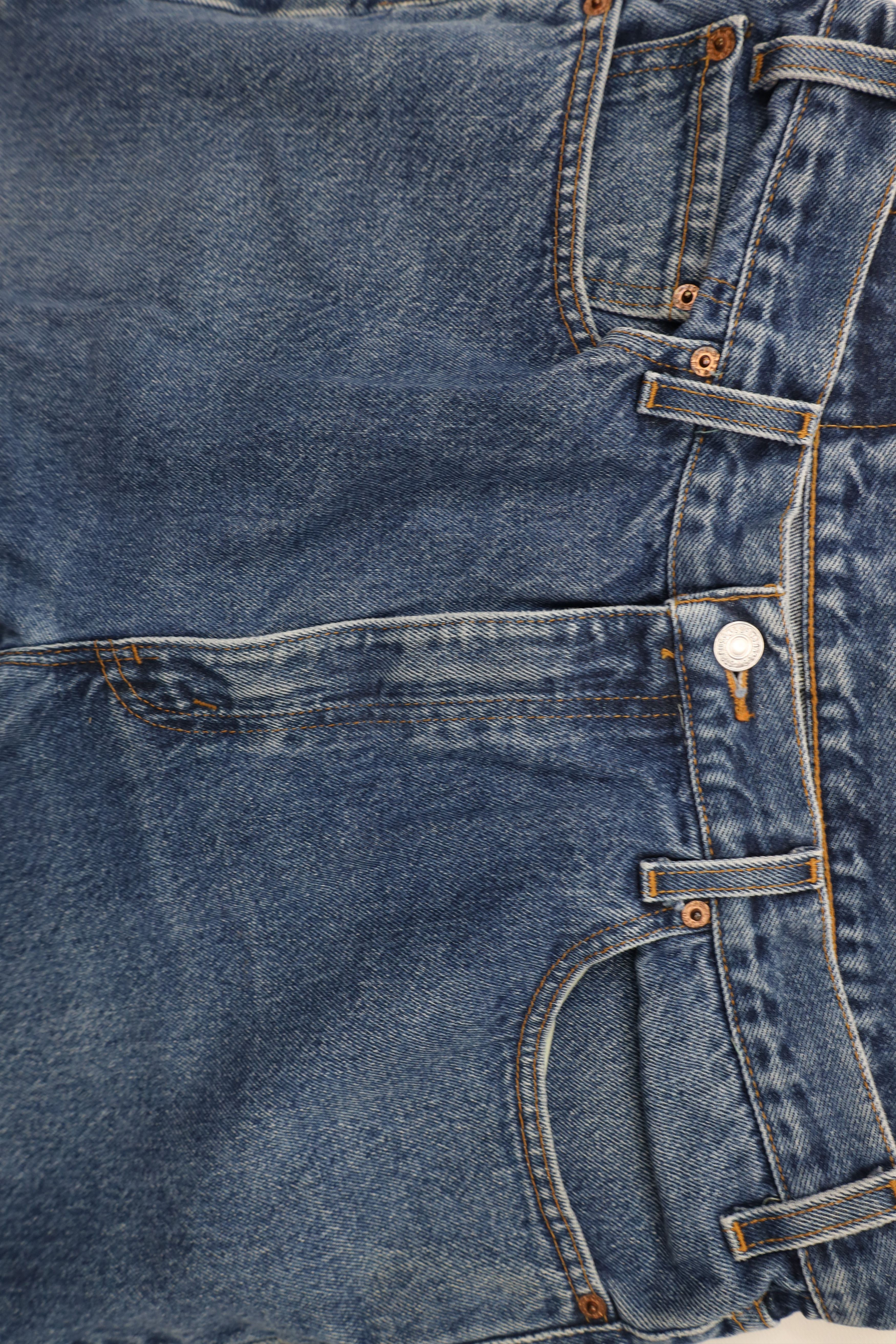 Levi's × Vintage Vintage 90s Levis 505 Regular Fit Denim Jeans Blue Cotton Size US 34 / EU 50 - 6 Thumbnail